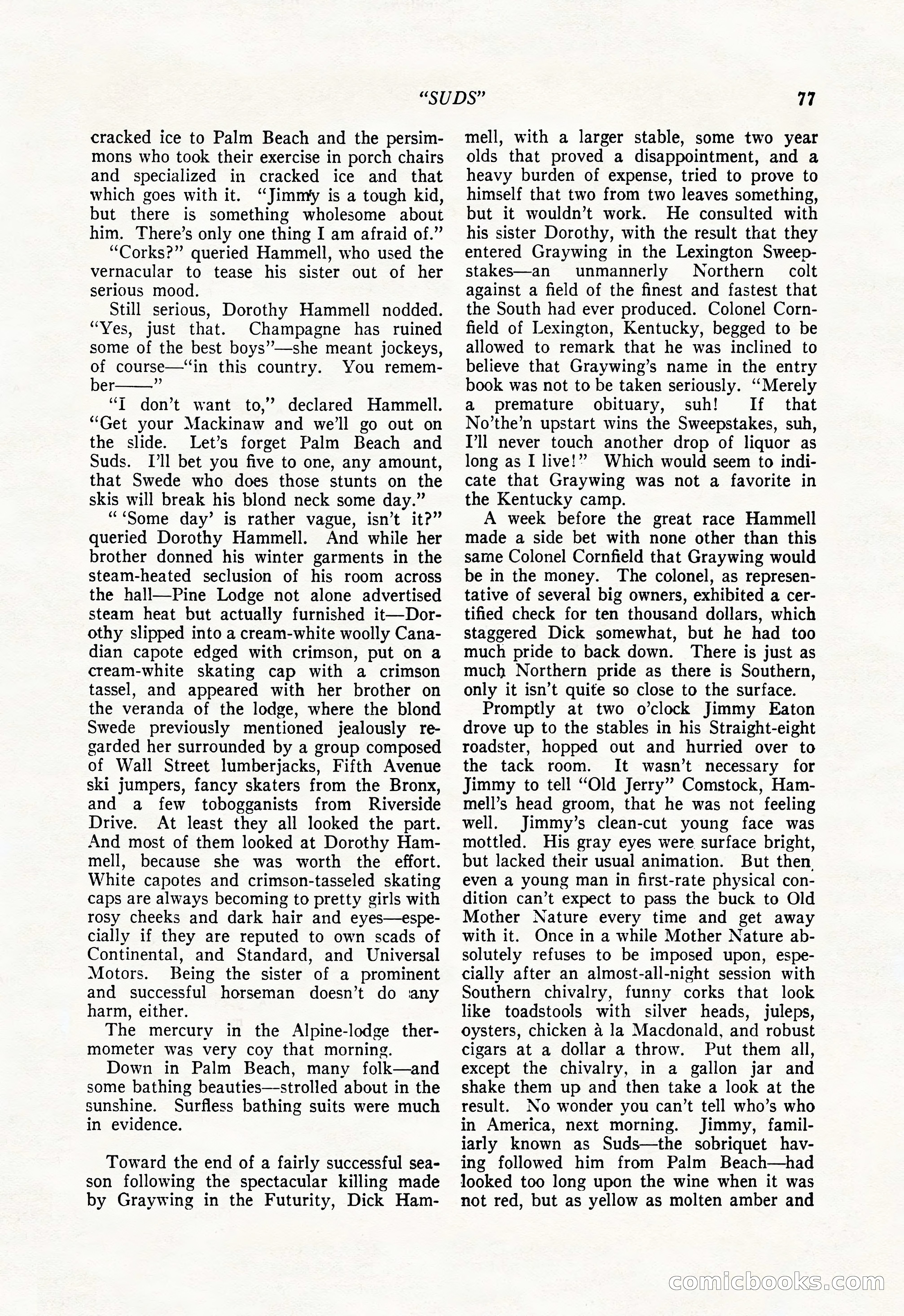 The Popular Magazine, June 7, 1924 — page 87 of 222