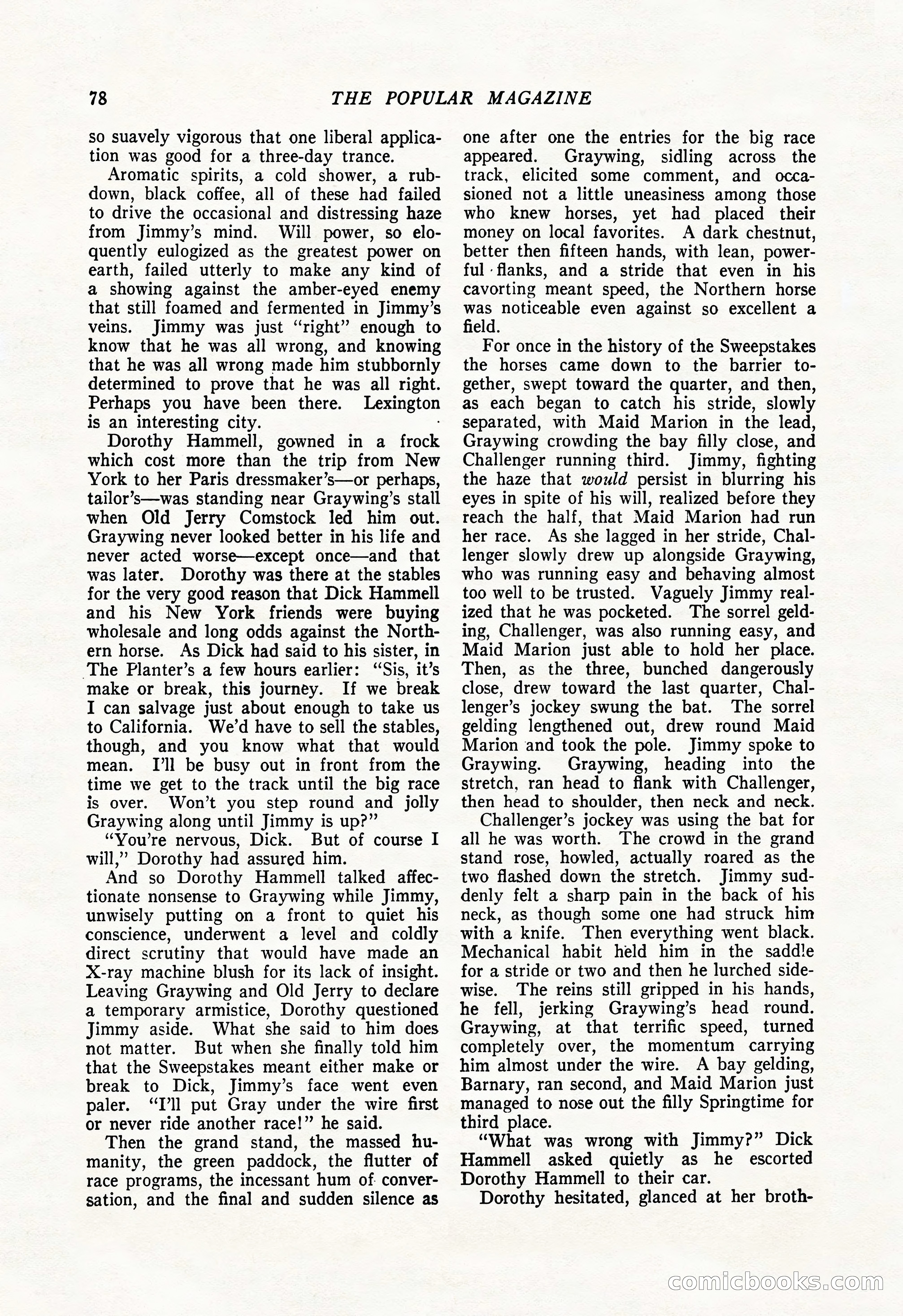 The Popular Magazine, June 7, 1924 — page 88 of 222