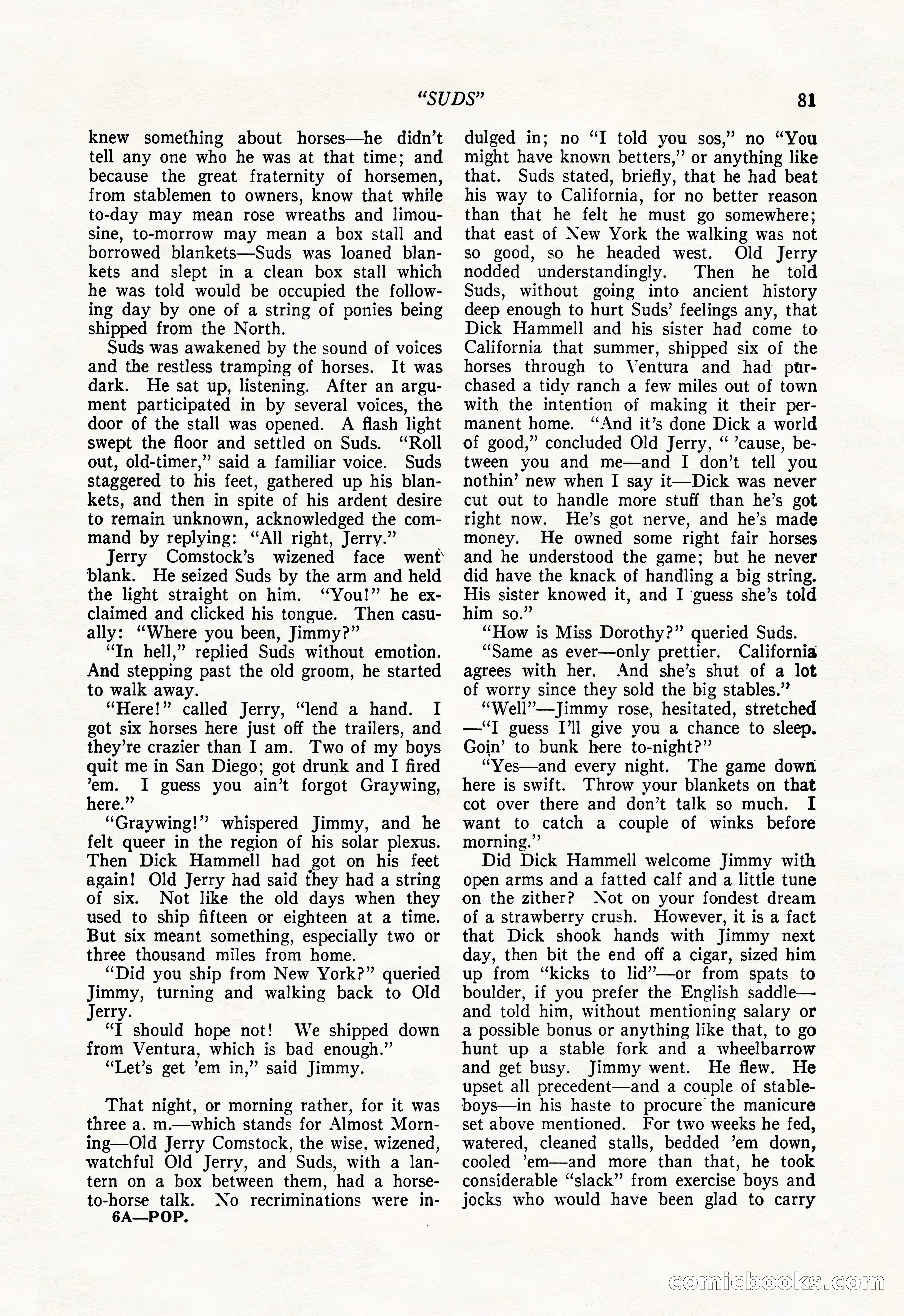 The Popular Magazine, June 7, 1924 — page 91 of 222