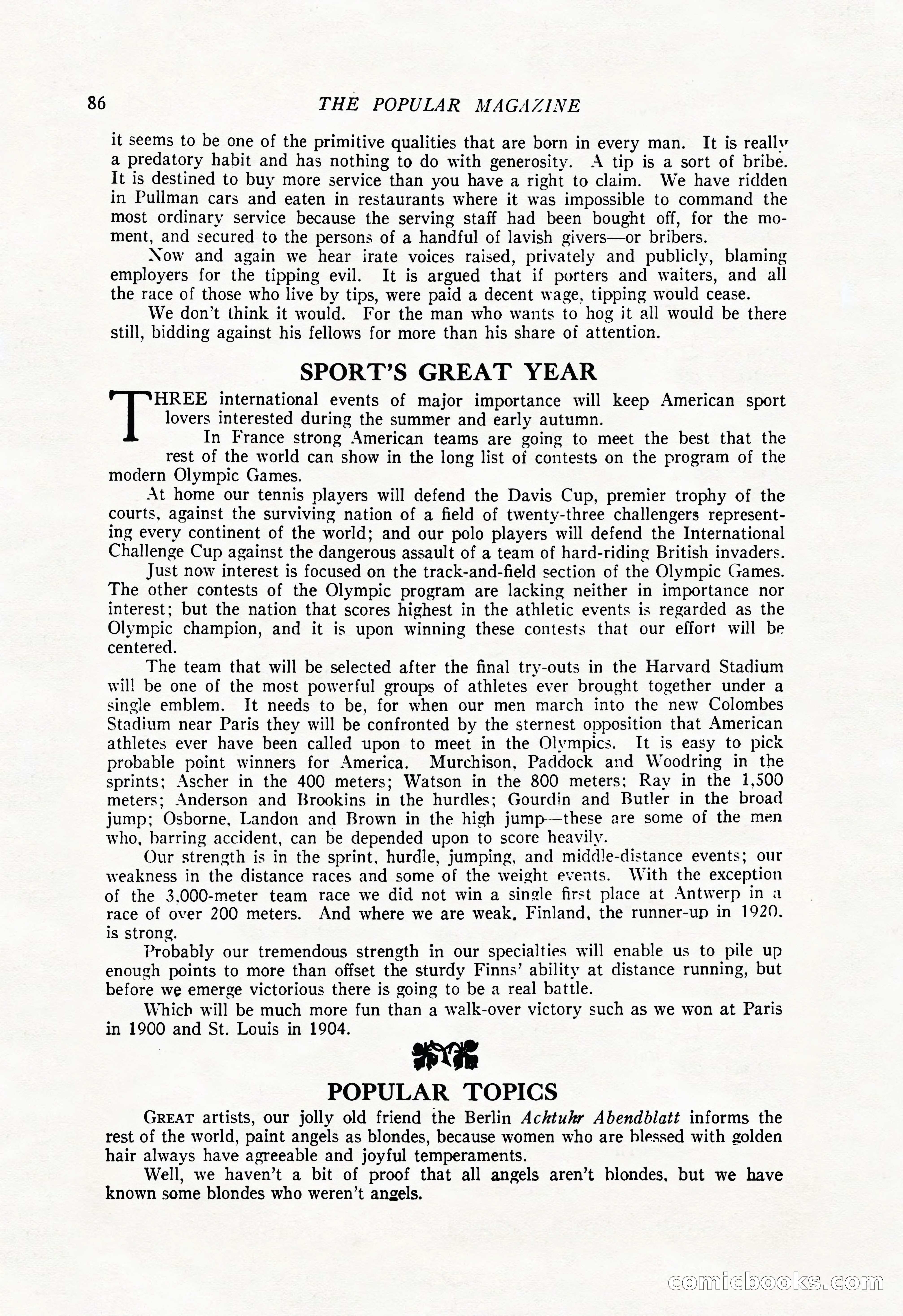 The Popular Magazine, June 7, 1924 — page 96 of 222