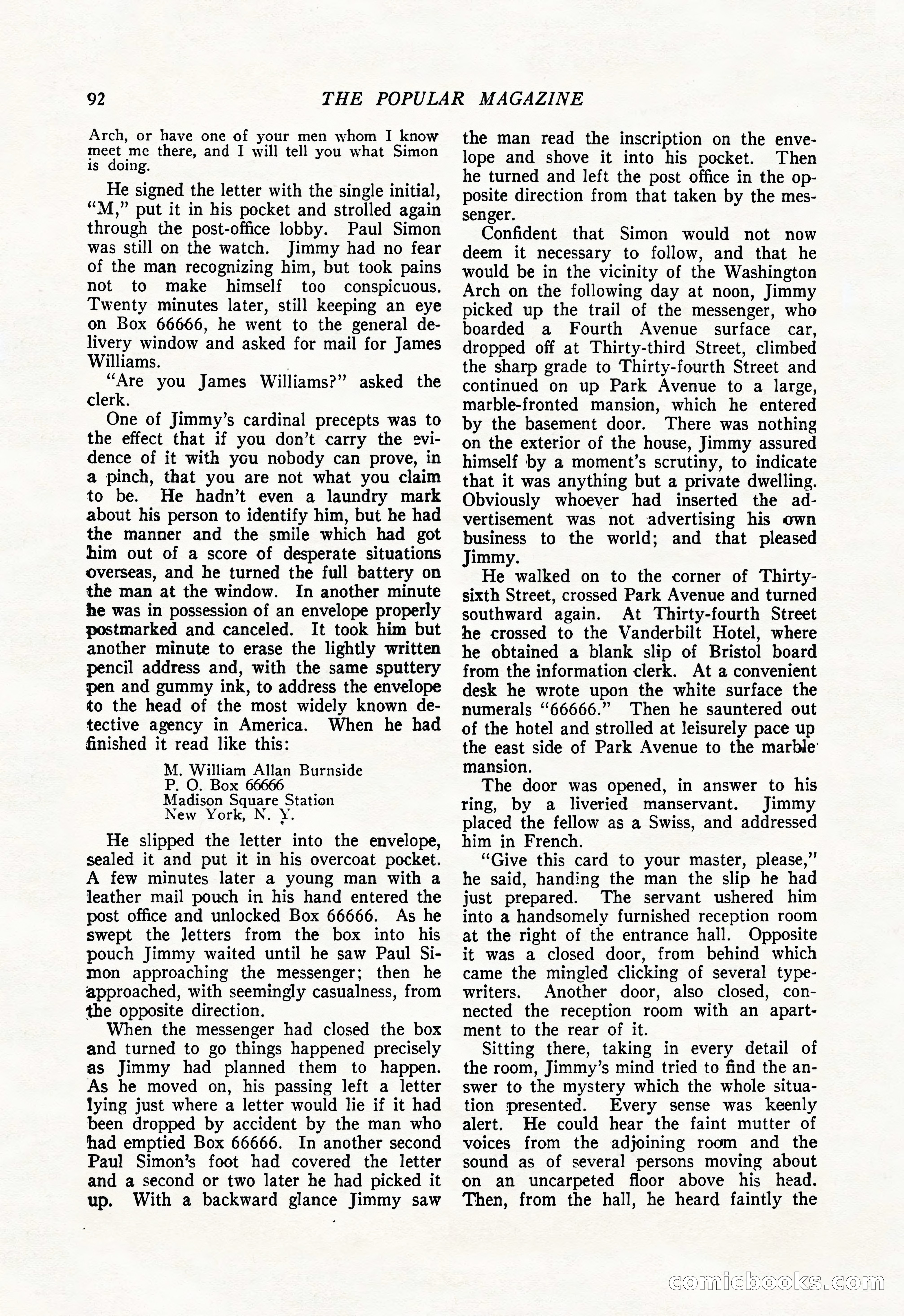 The Popular Magazine, June 7, 1924 — page 102 of 222