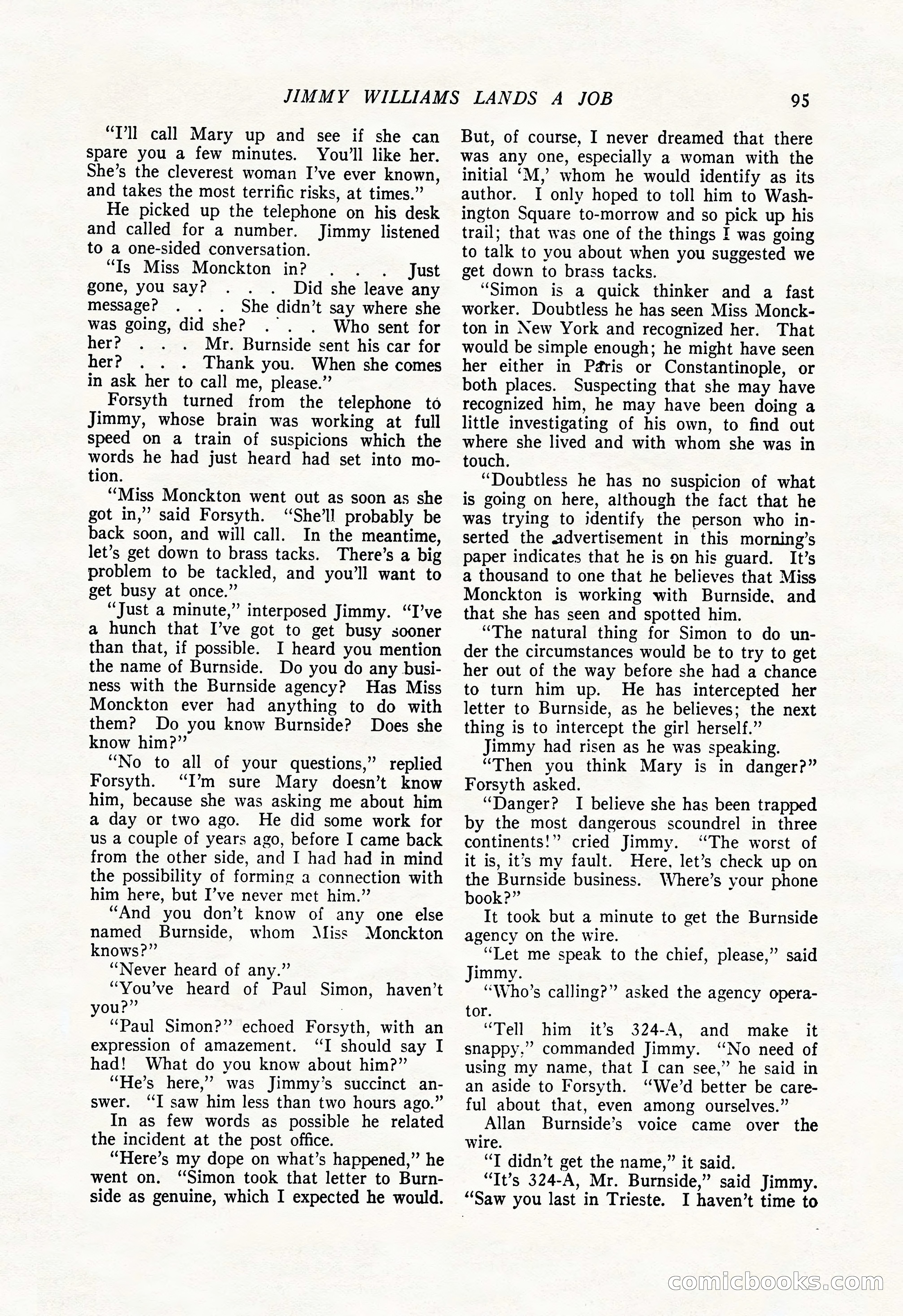 The Popular Magazine, June 7, 1924 — page 105 of 222