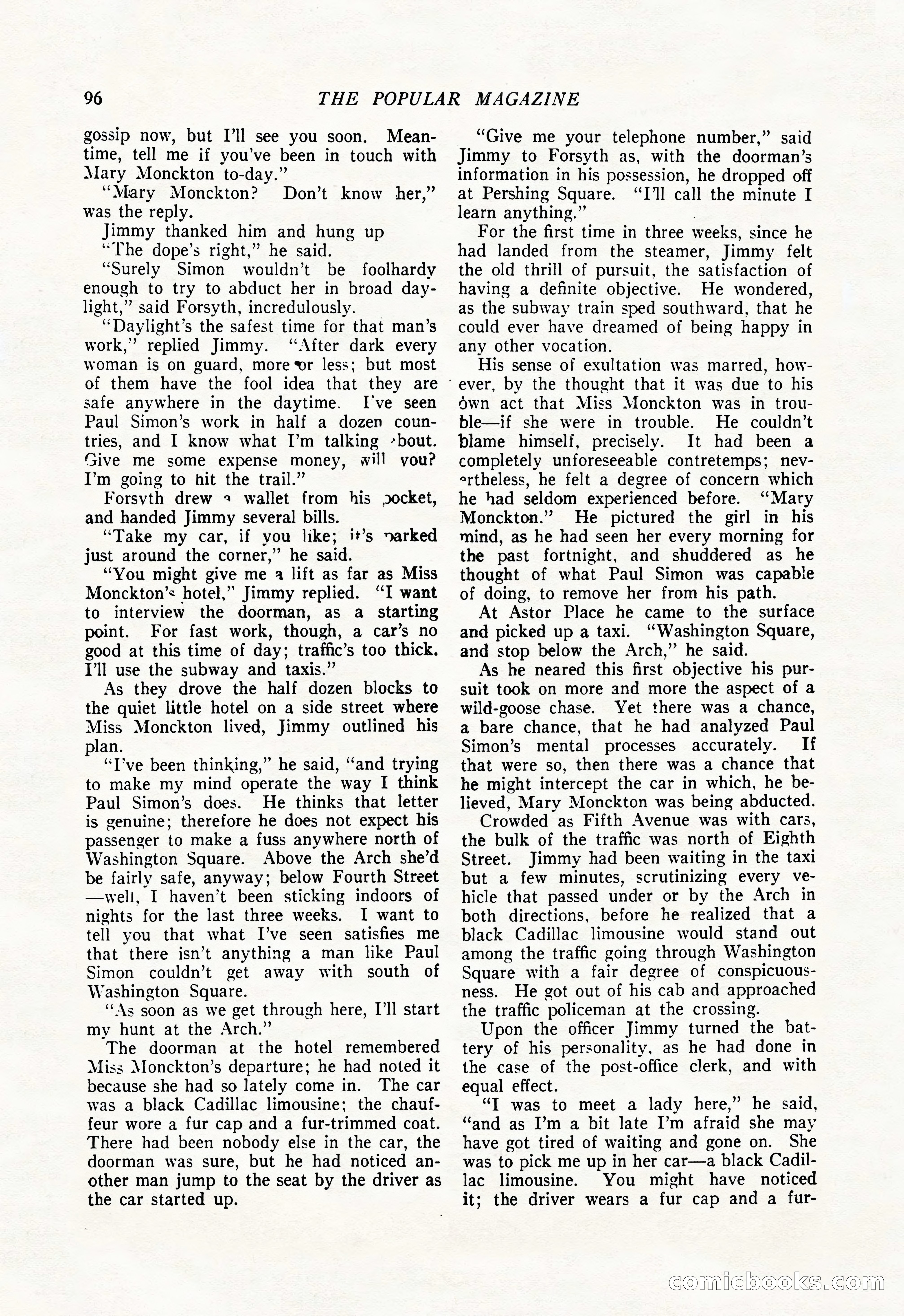 The Popular Magazine, June 7, 1924 — page 106 of 222