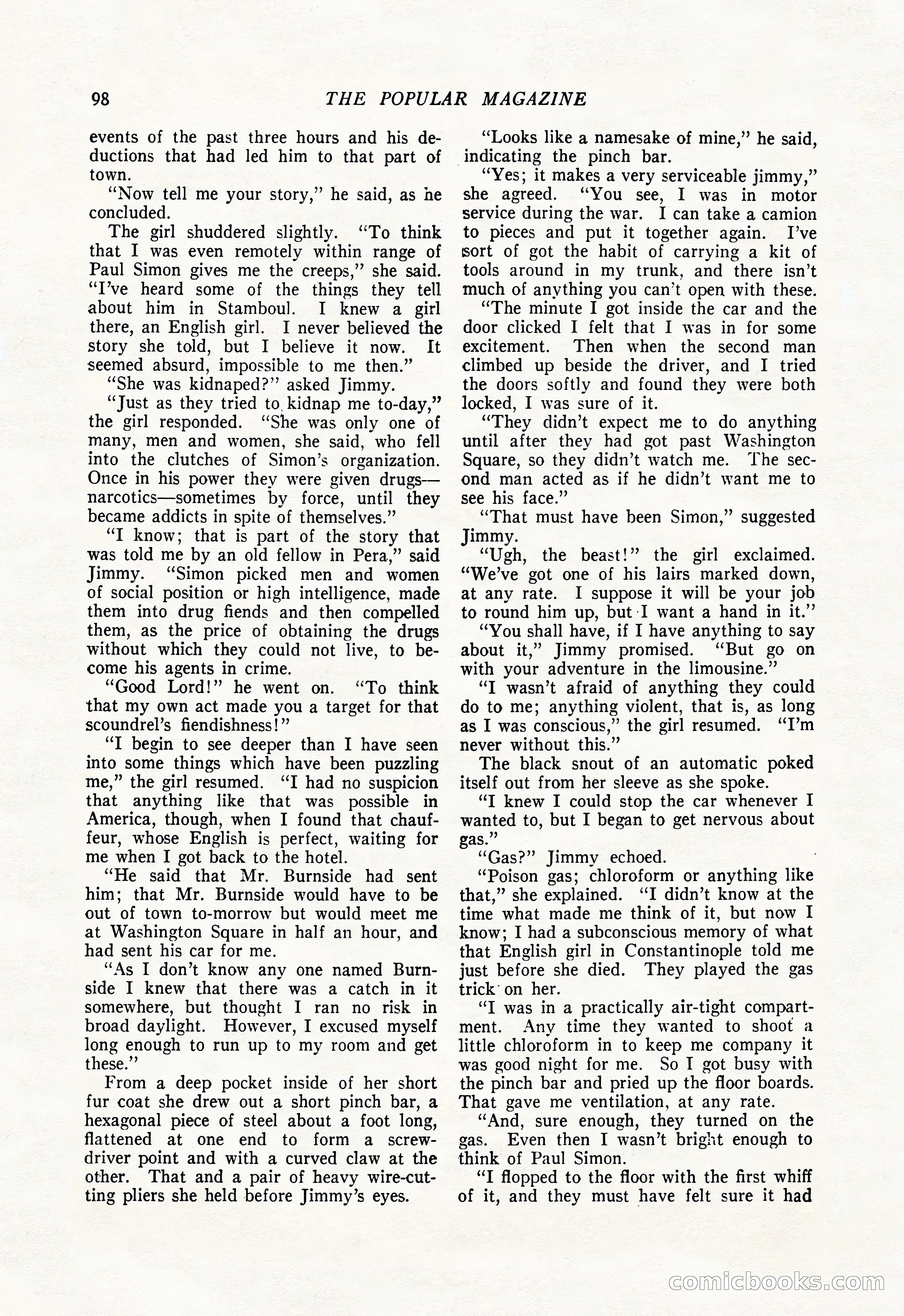 The Popular Magazine, June 7, 1924 — page 108 of 222
