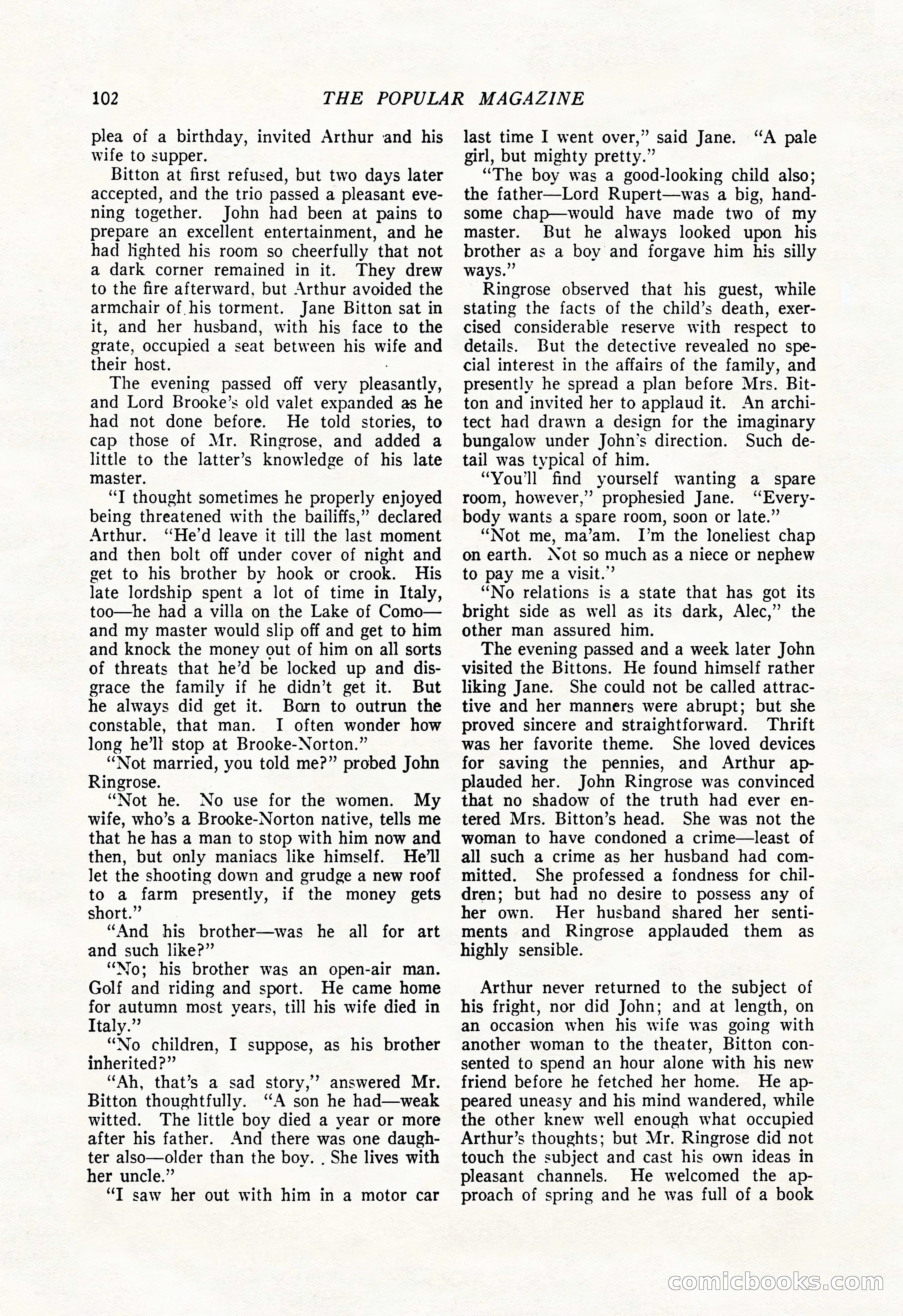 The Popular Magazine, June 7, 1924 — page 112 of 222