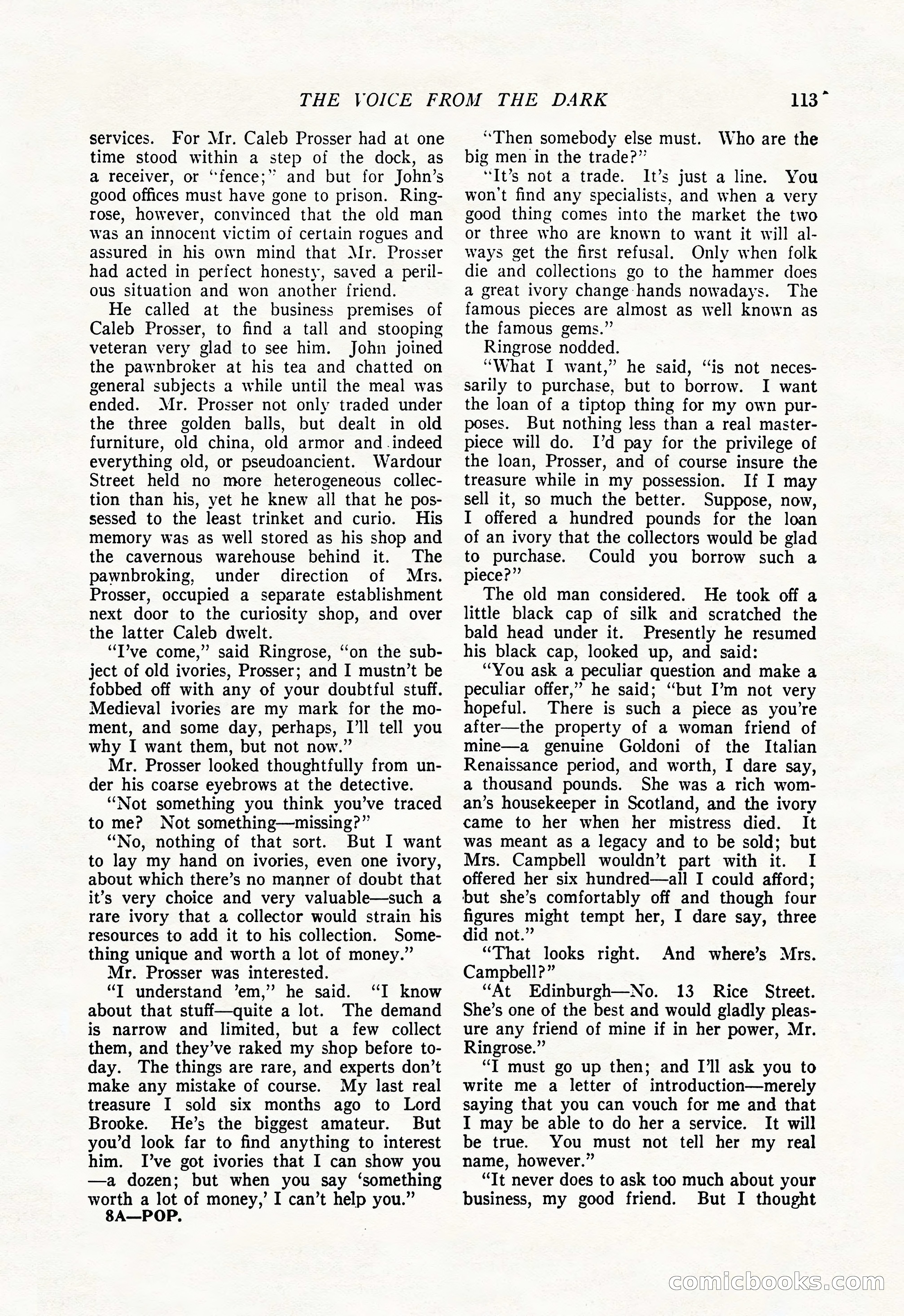 The Popular Magazine, June 7, 1924 — page 123 of 222
