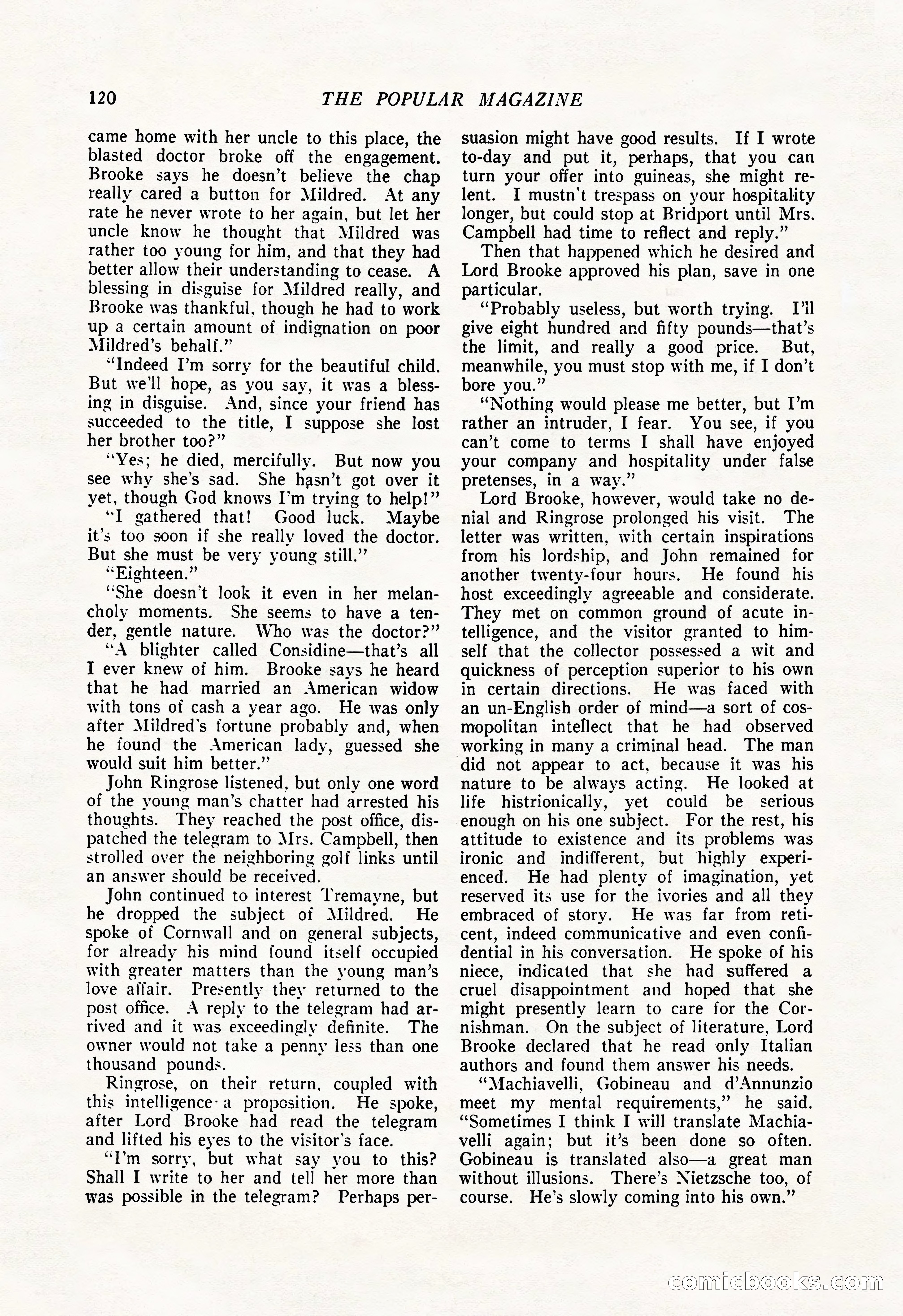 The Popular Magazine, June 7, 1924 — page 130 of 222