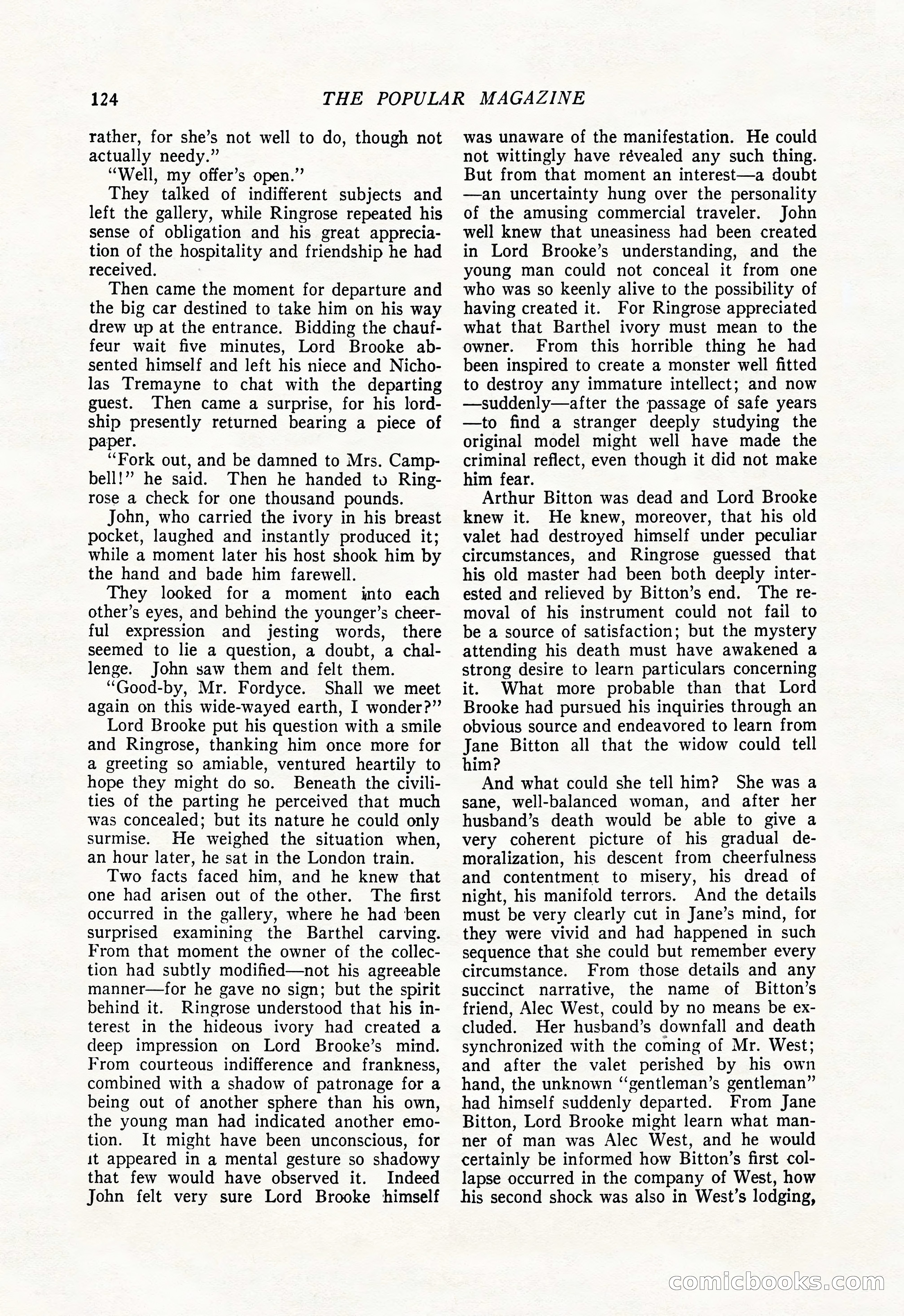 The Popular Magazine, June 7, 1924 — page 134 of 222