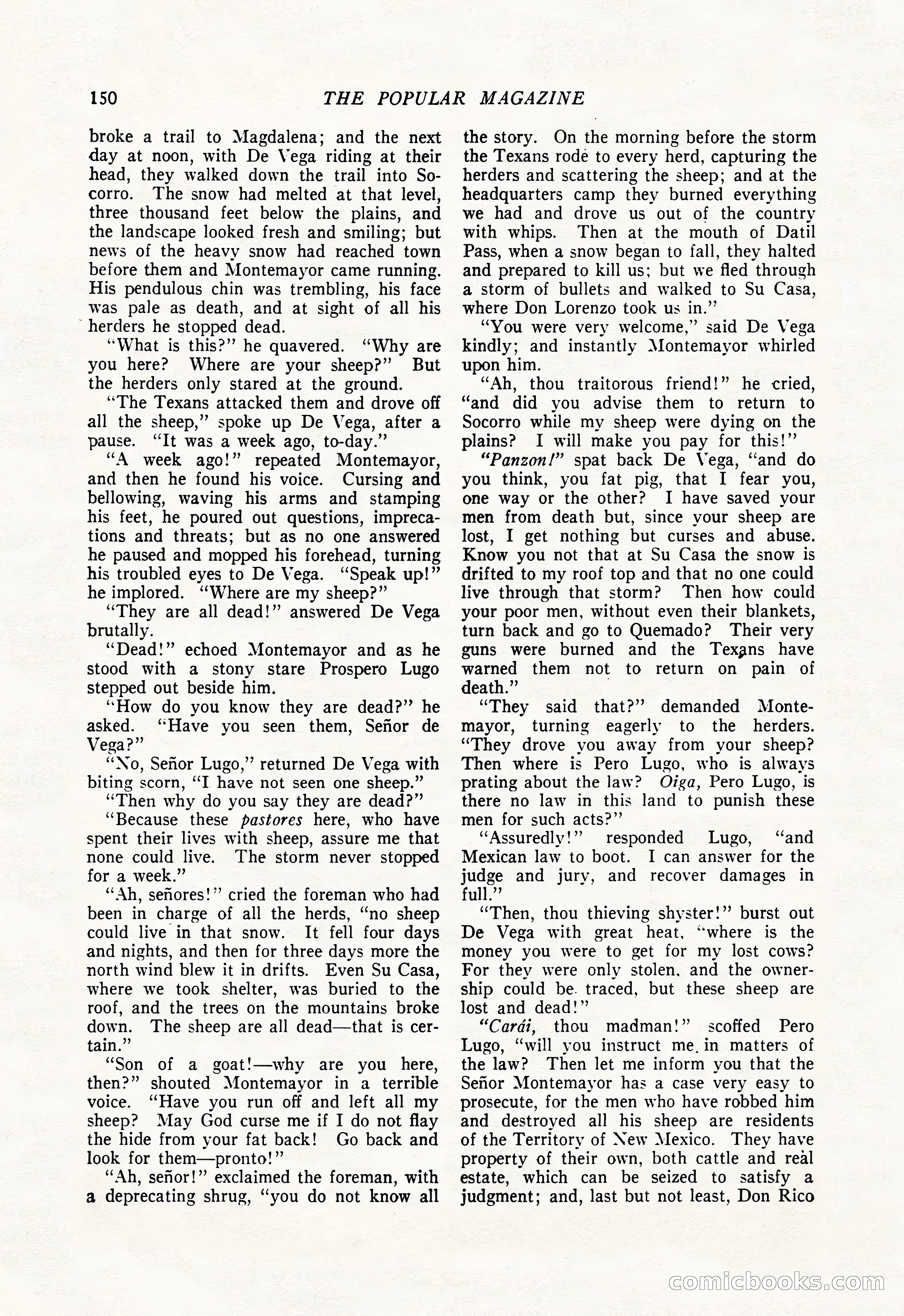 The Popular Magazine, June 7, 1924 — page 160 of 222