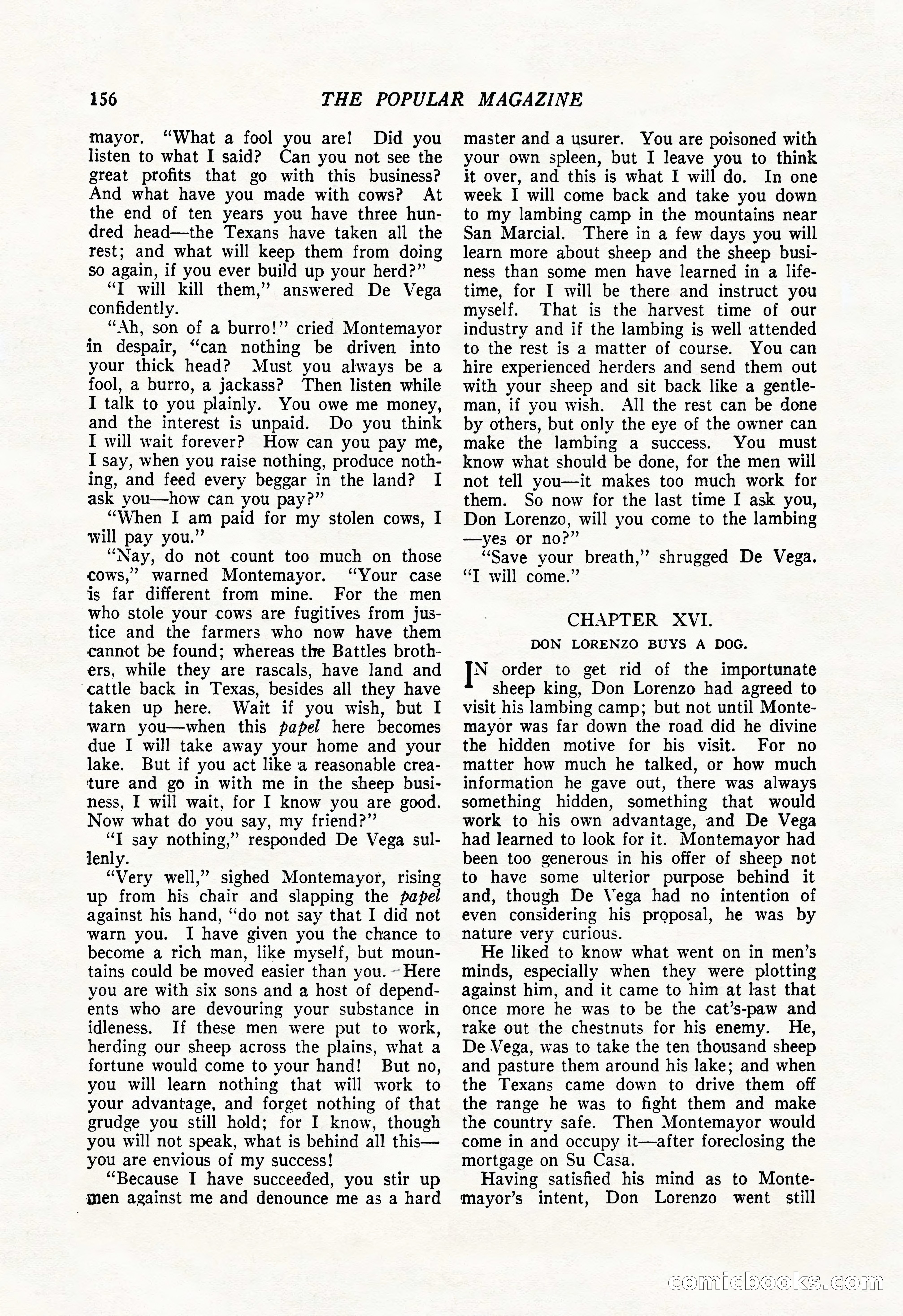 The Popular Magazine, June 7, 1924 — page 166 of 222