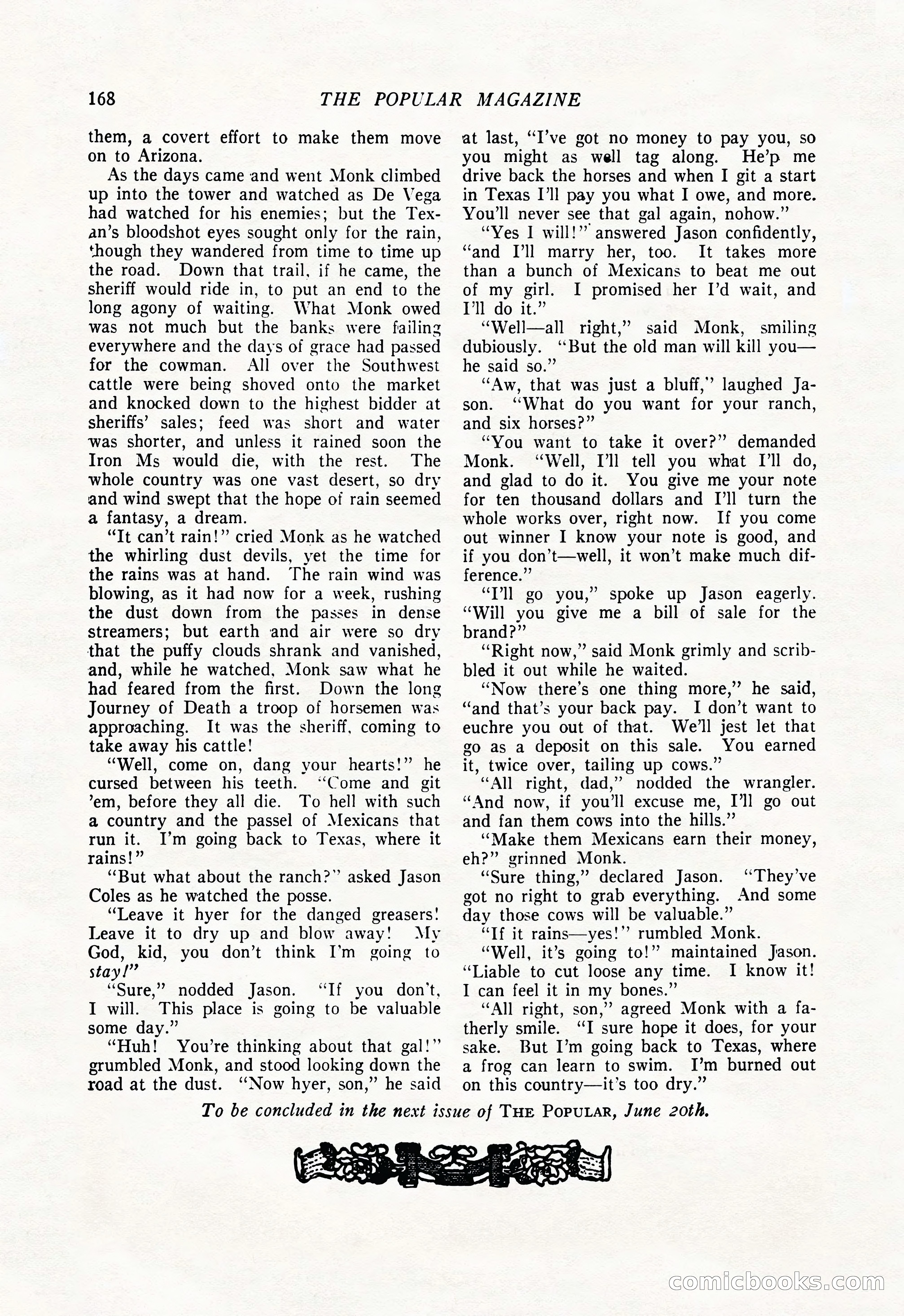 The Popular Magazine, June 7, 1924 — page 178 of 222