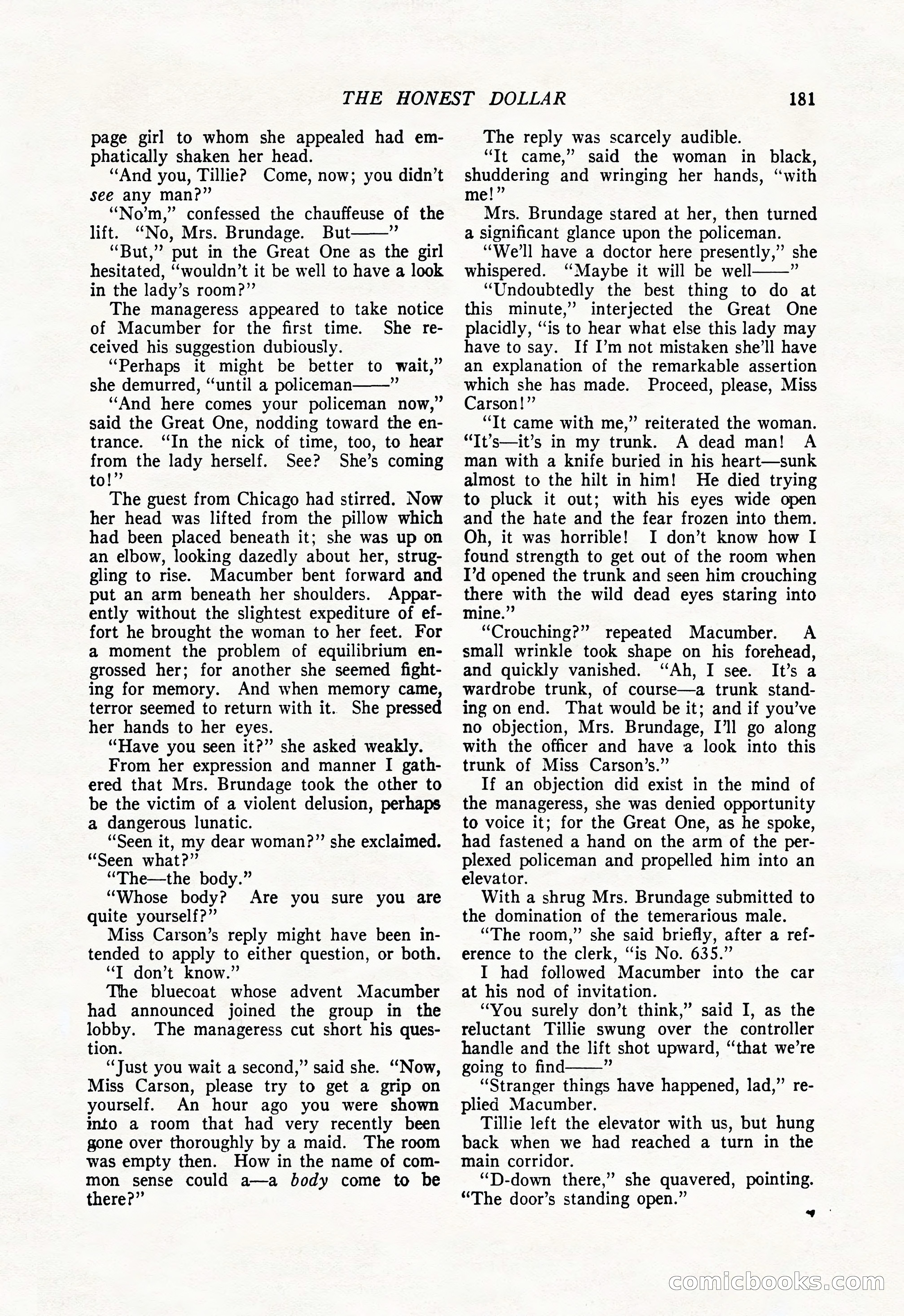 The Popular Magazine, June 7, 1924 — page 191 of 222