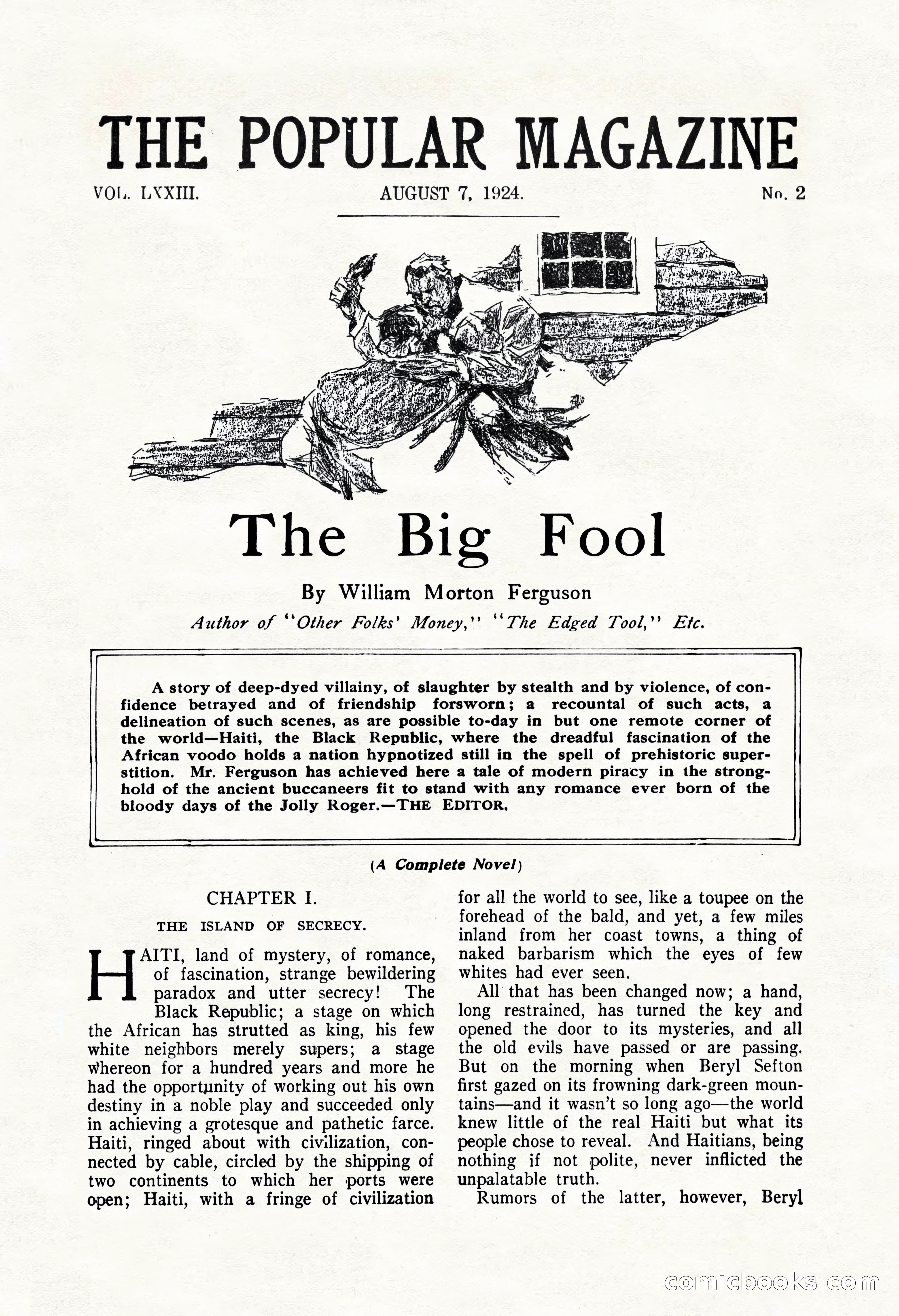 The Popular Magazine, August 7, 1924 — page 11 of 212