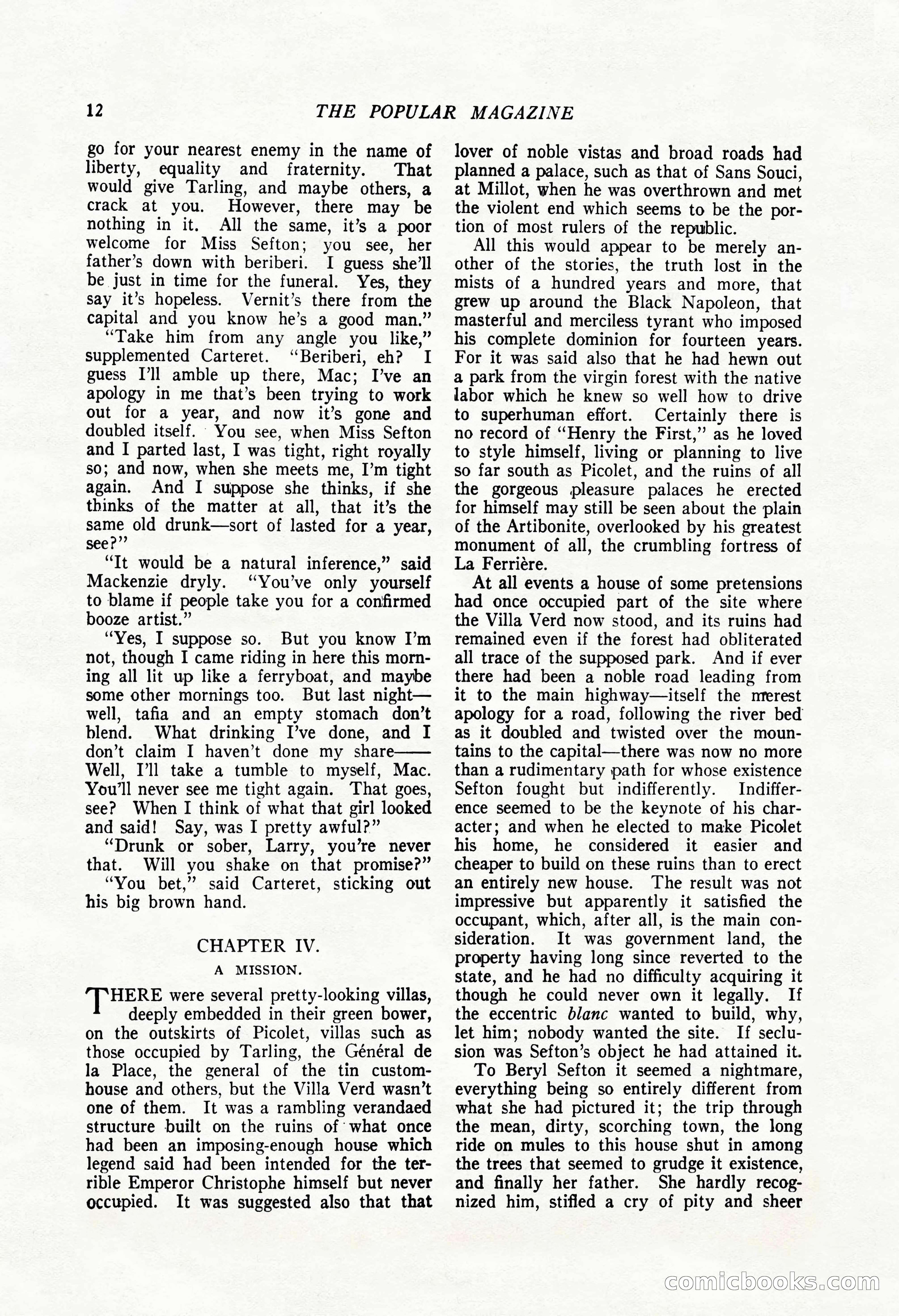 The Popular Magazine, August 7, 1924 — page 22 of 212