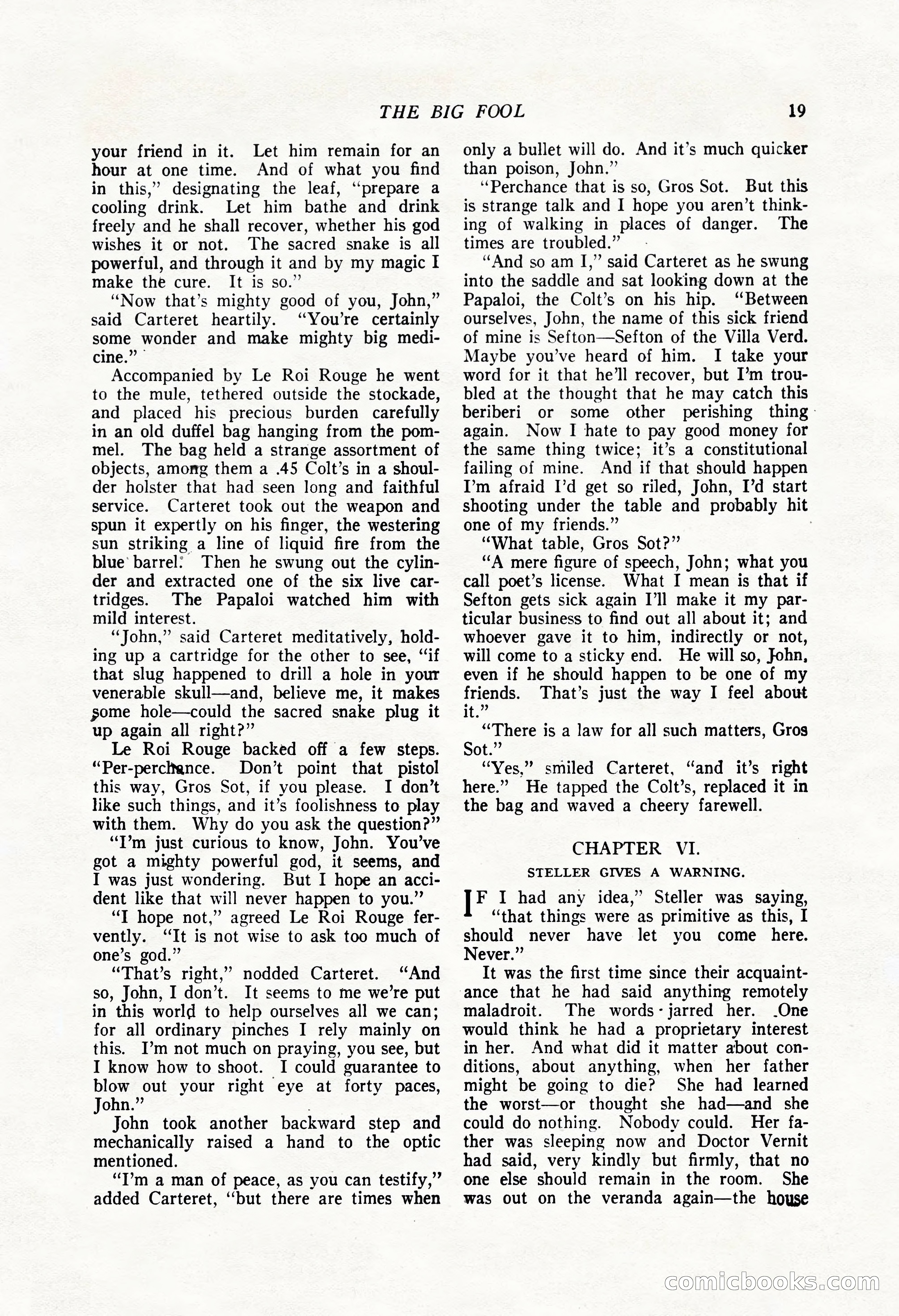 The Popular Magazine, August 7, 1924 — page 29 of 212