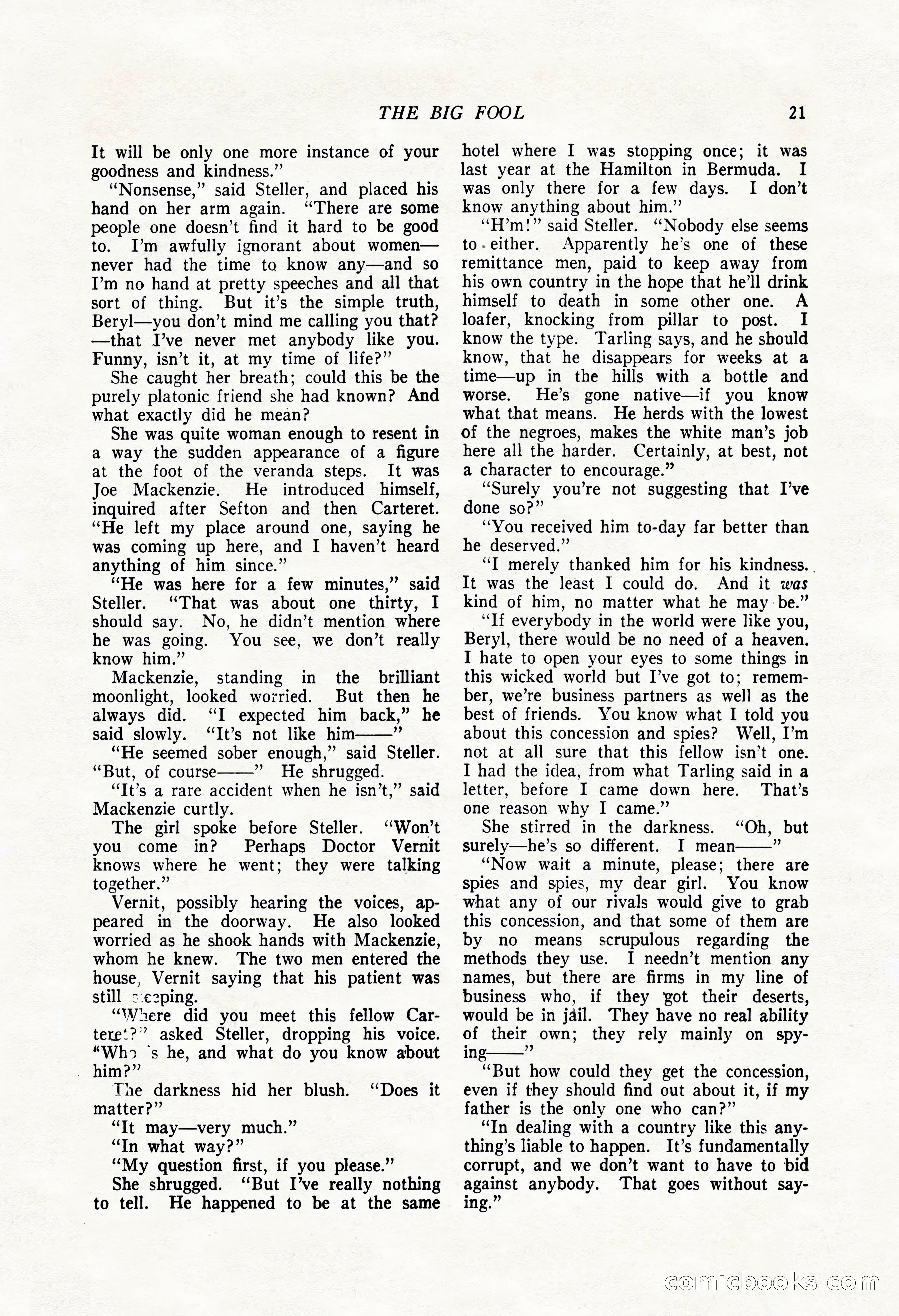The Popular Magazine, August 7, 1924 — page 31 of 212