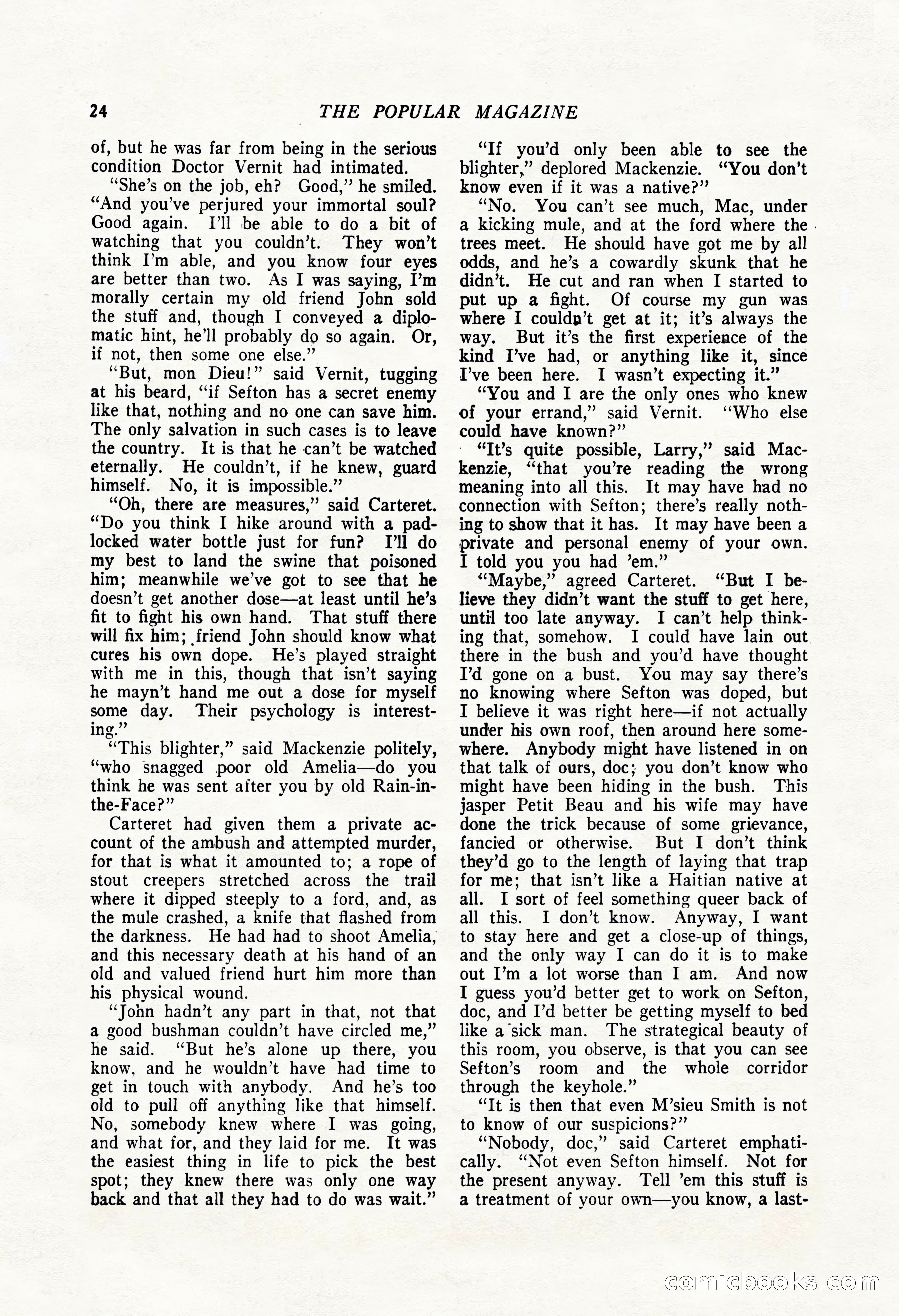 The Popular Magazine, August 7, 1924 — page 34 of 212