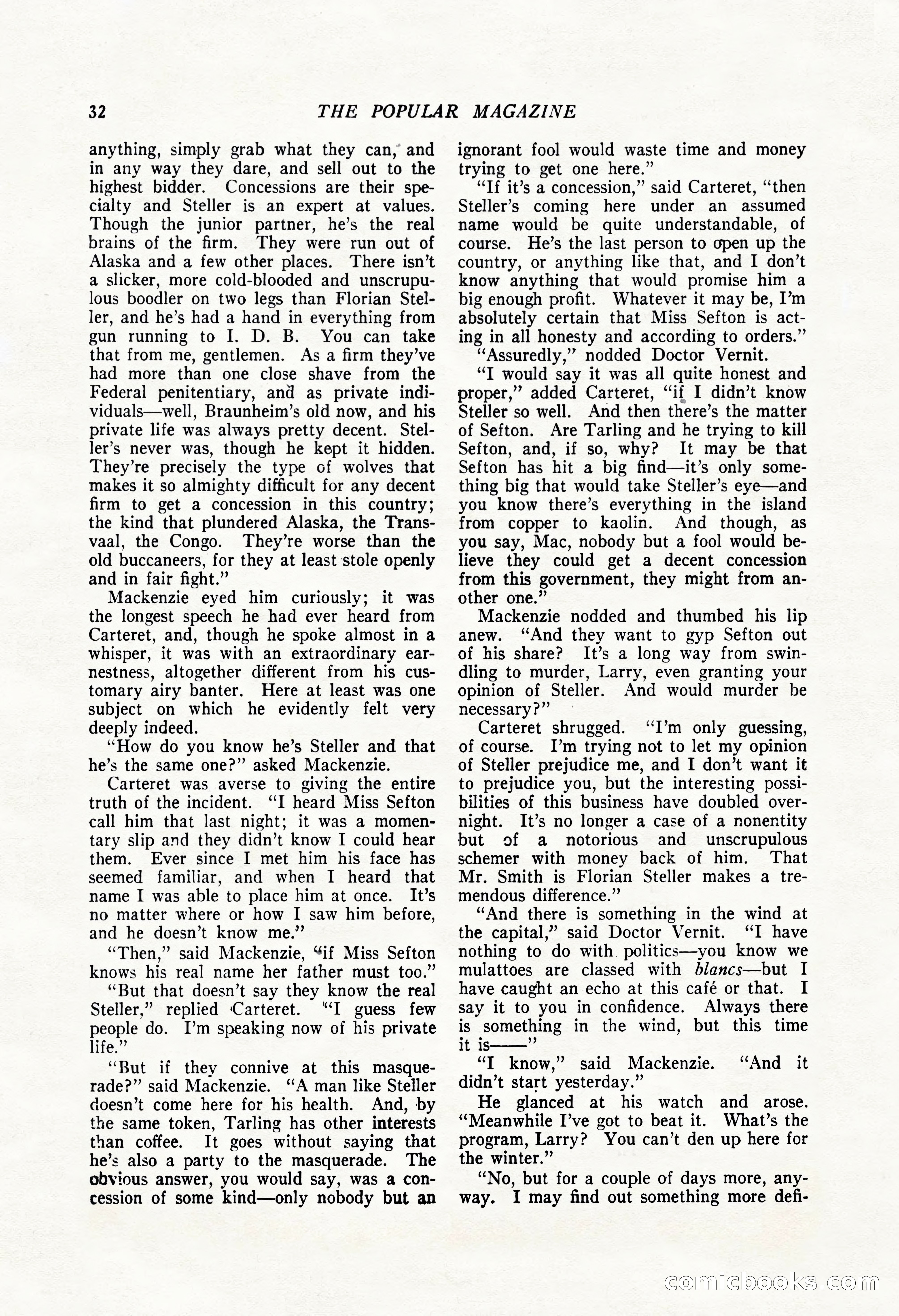 The Popular Magazine, August 7, 1924 — page 42 of 212