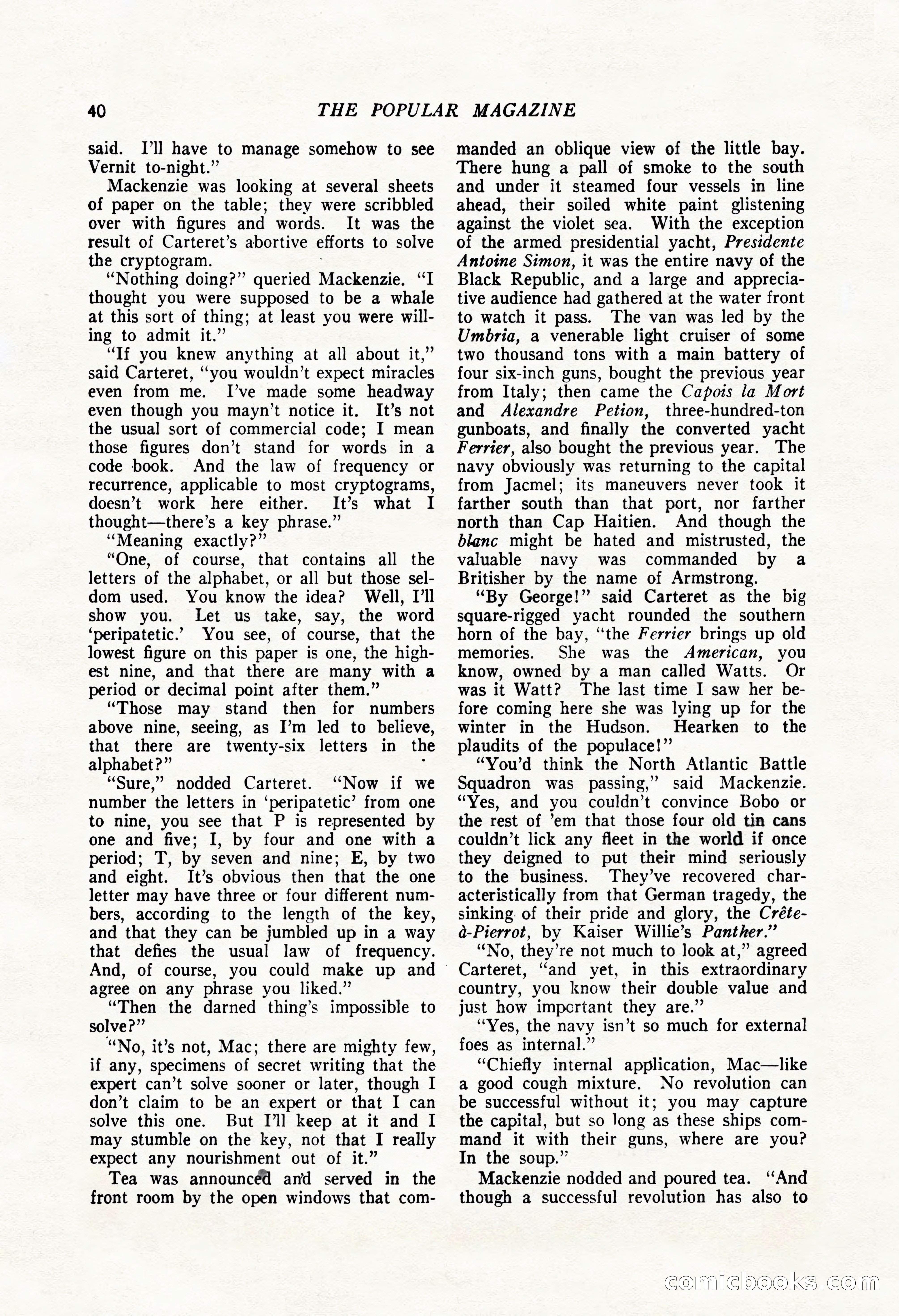 The Popular Magazine, August 7, 1924 — page 50 of 212