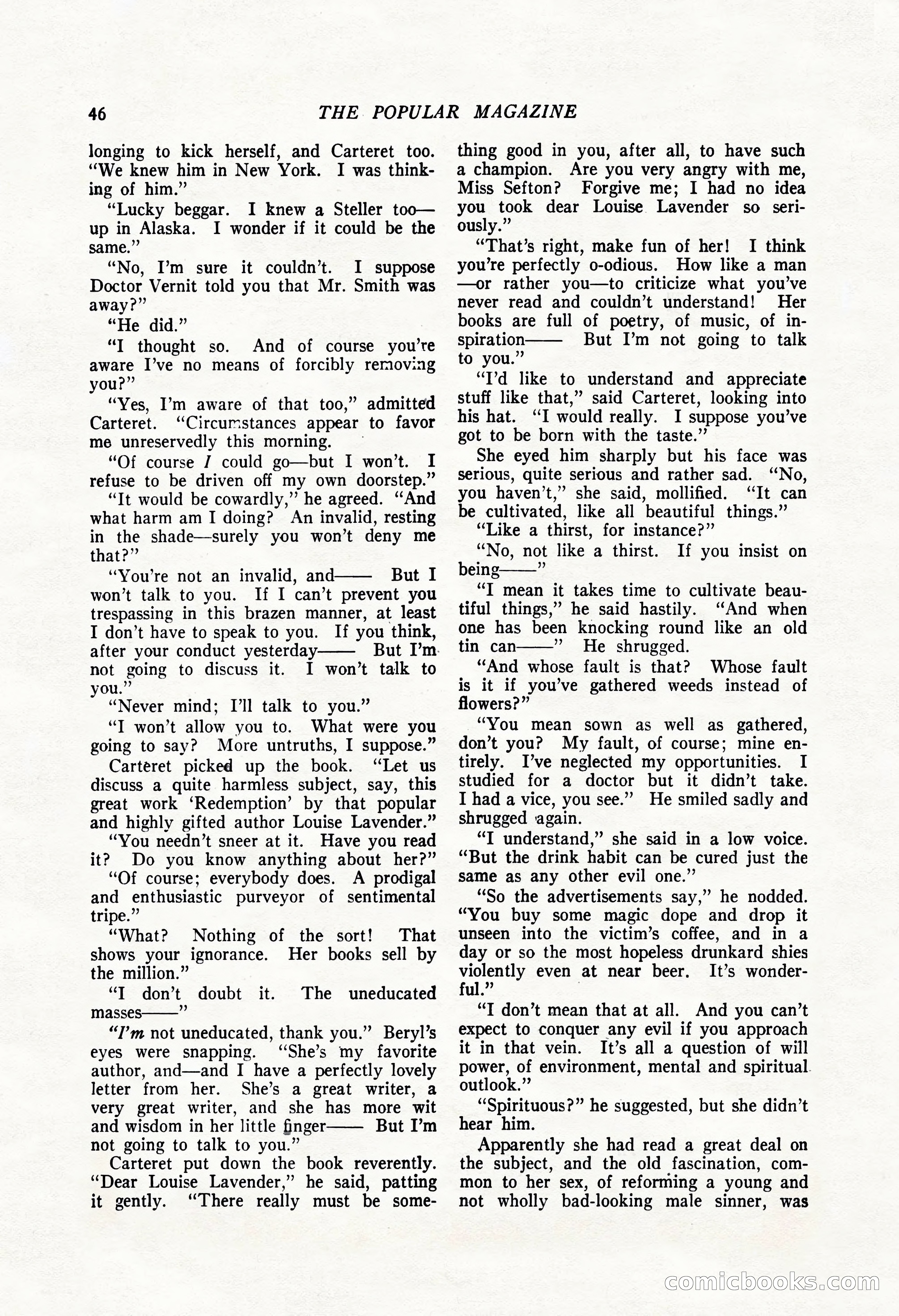 The Popular Magazine, August 7, 1924 — page 56 of 212