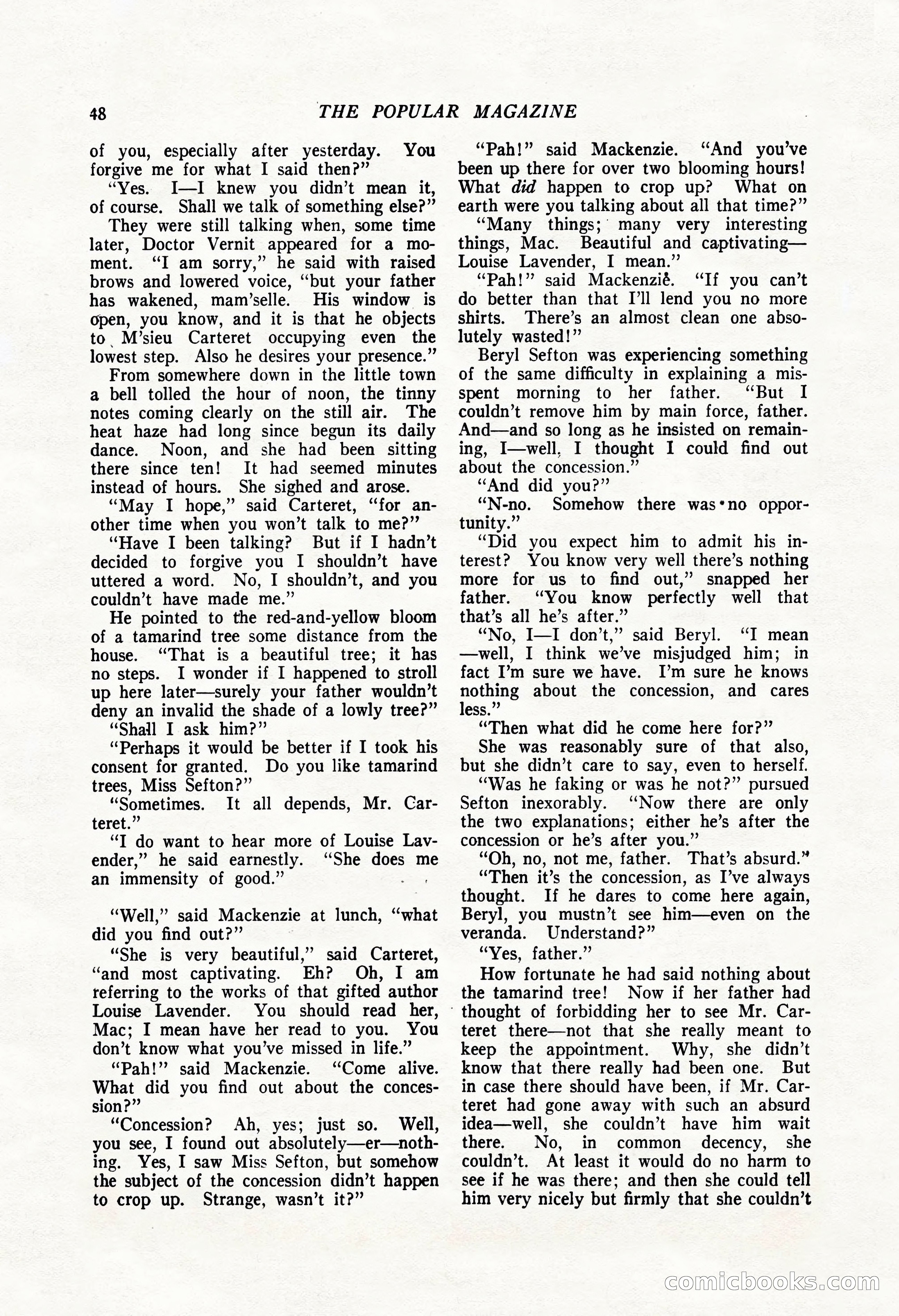 The Popular Magazine, August 7, 1924 — page 58 of 212