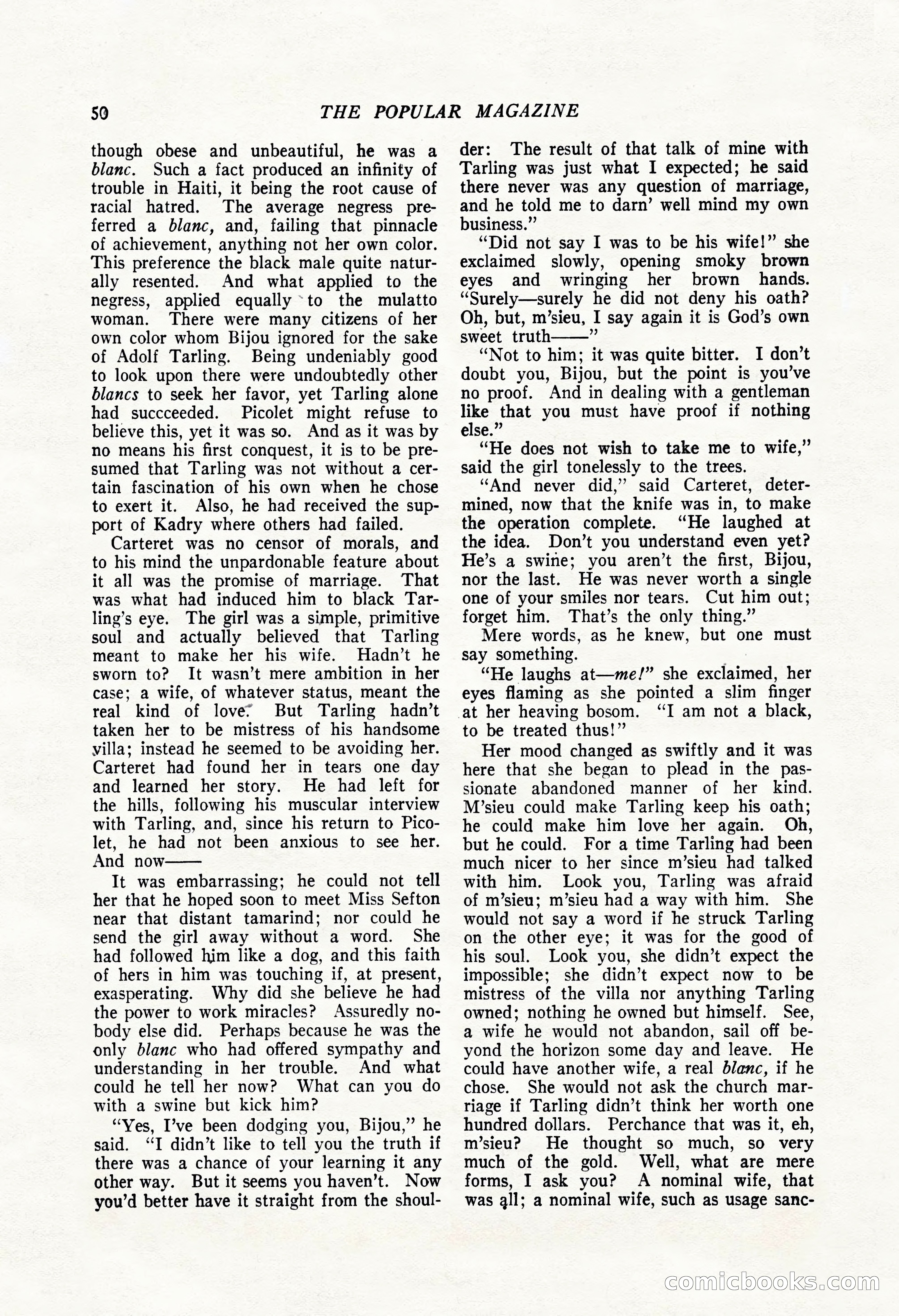 The Popular Magazine, August 7, 1924 — page 60 of 212