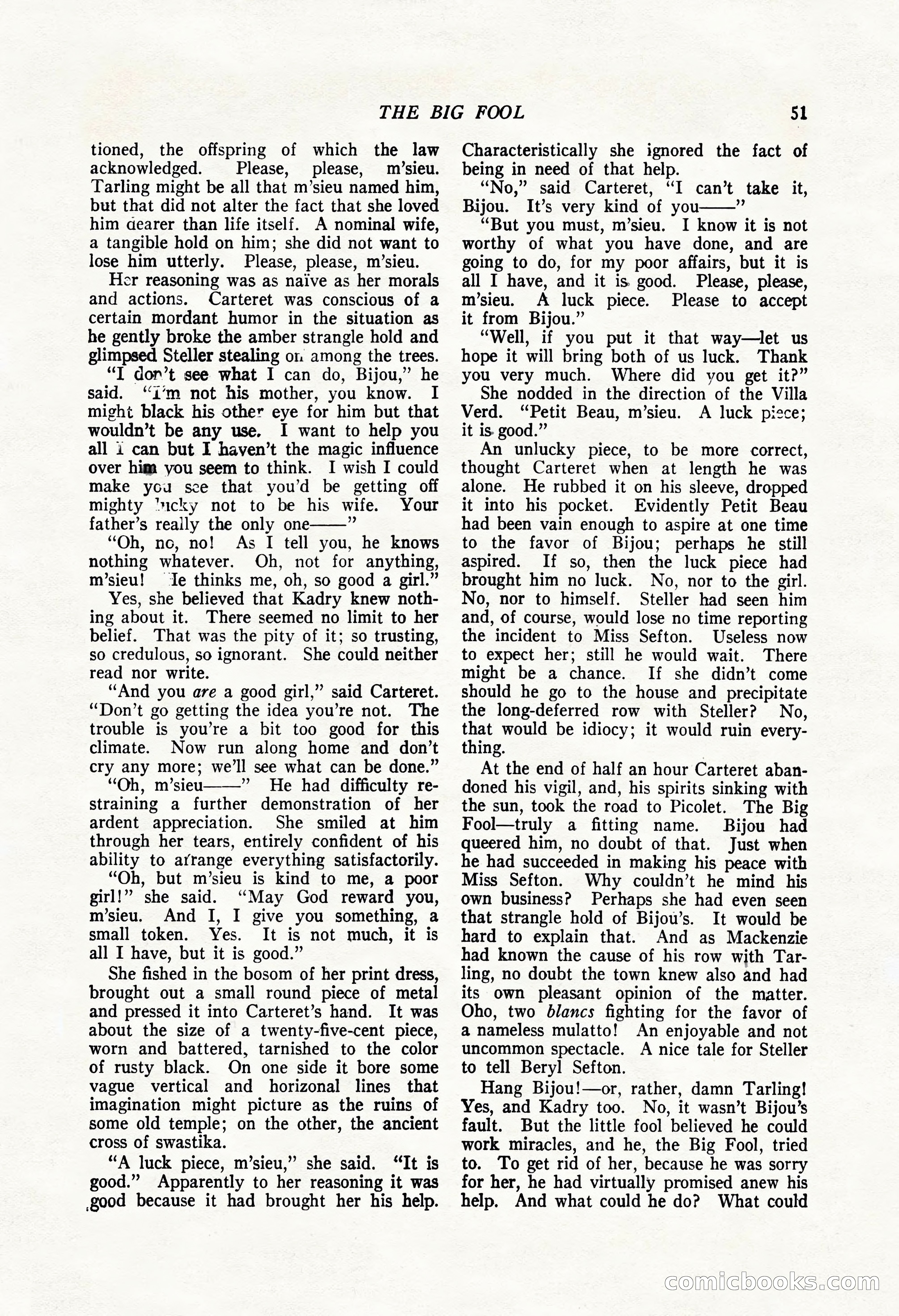 The Popular Magazine, August 7, 1924 — page 61 of 212