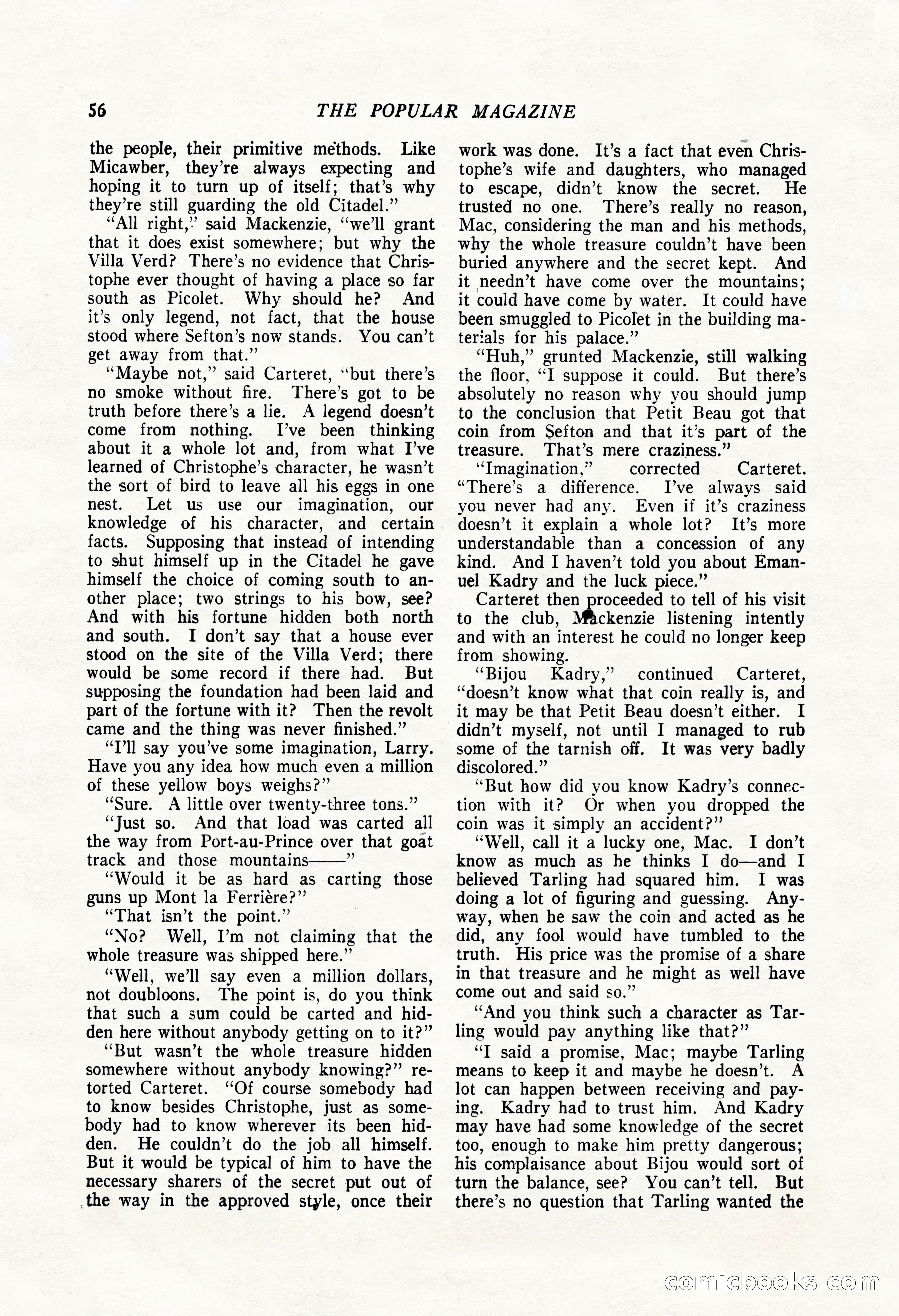 The Popular Magazine, August 7, 1924 — page 66 of 212