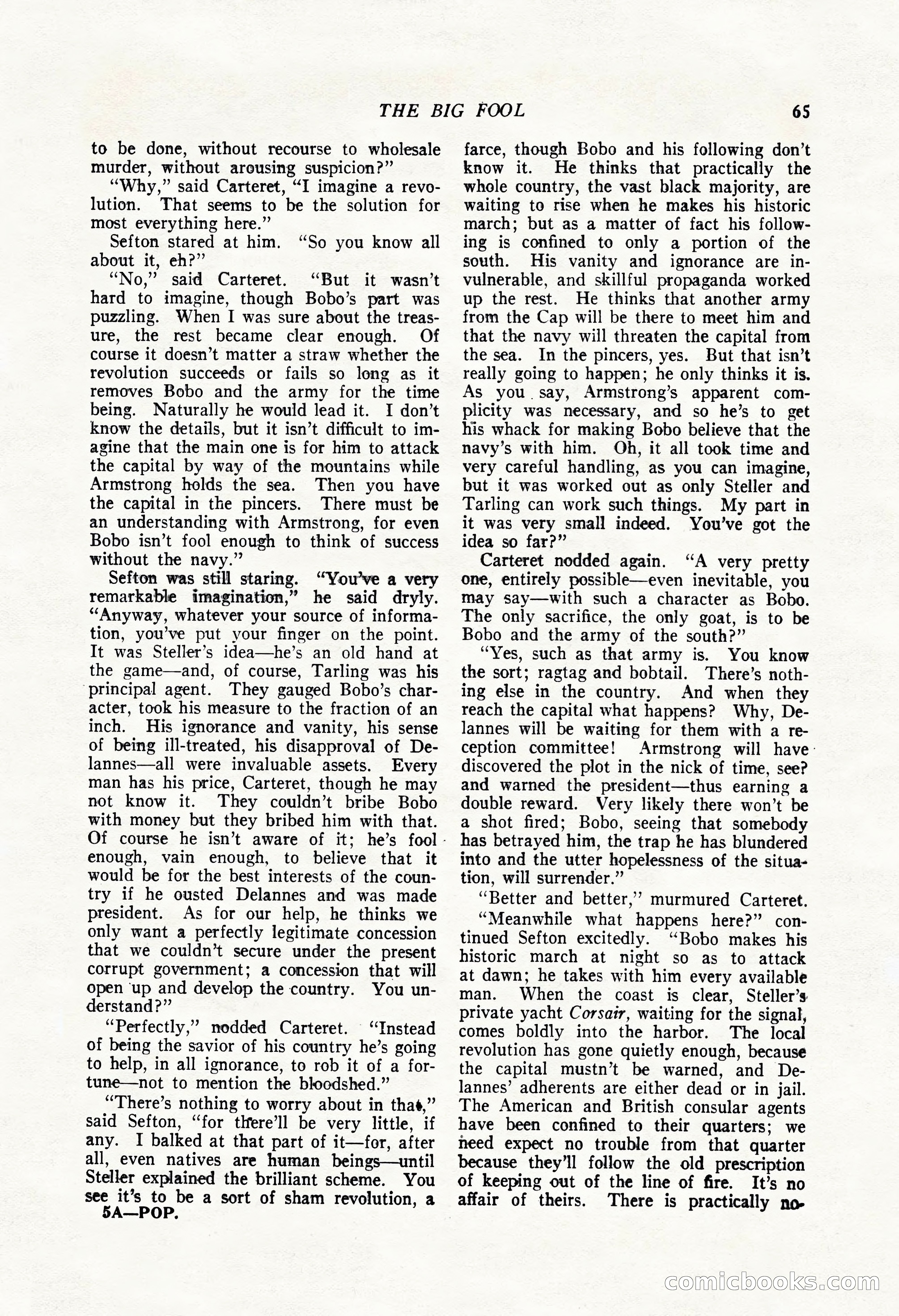 The Popular Magazine, August 7, 1924 — page 75 of 212