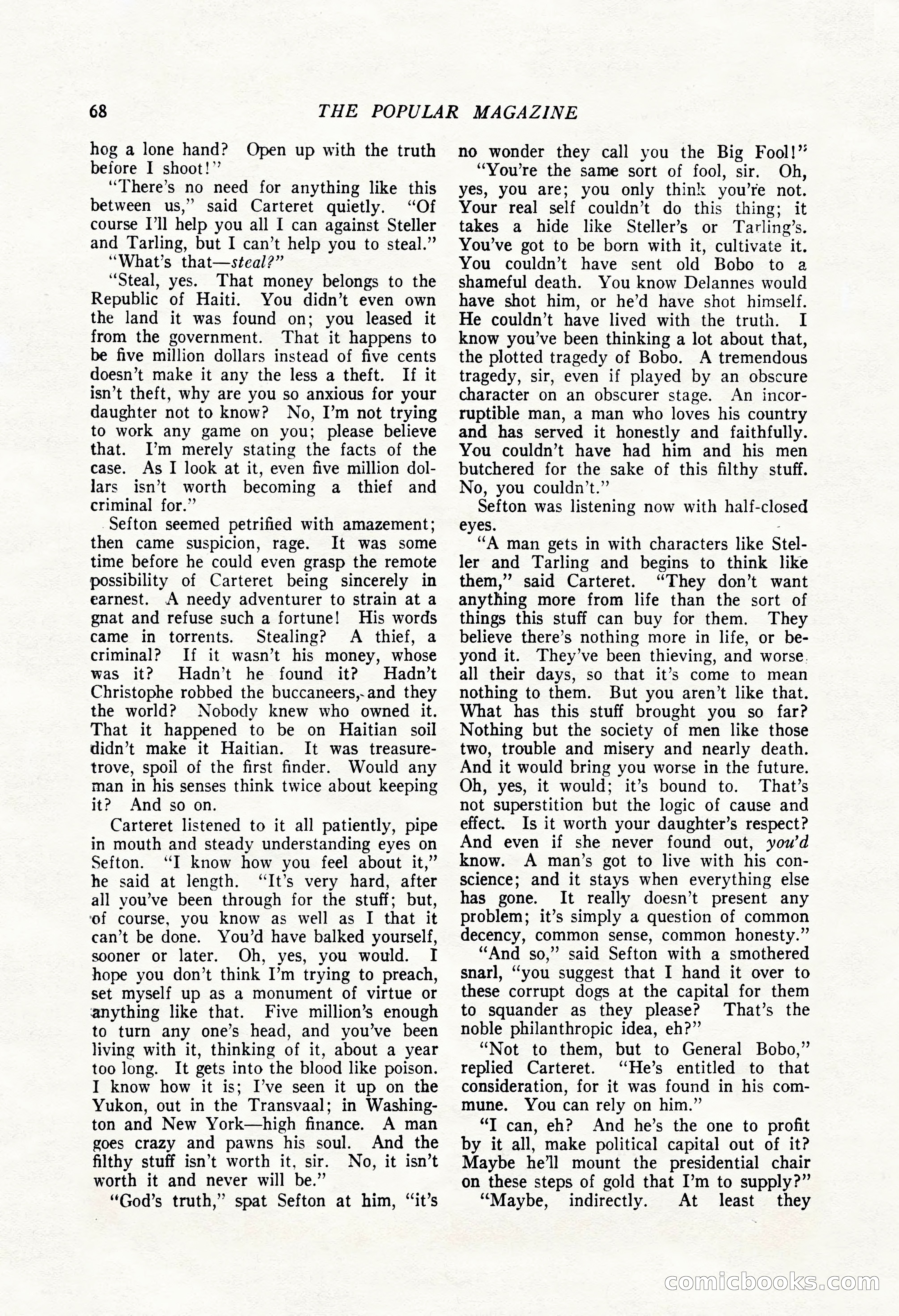 The Popular Magazine, August 7, 1924 — page 78 of 212