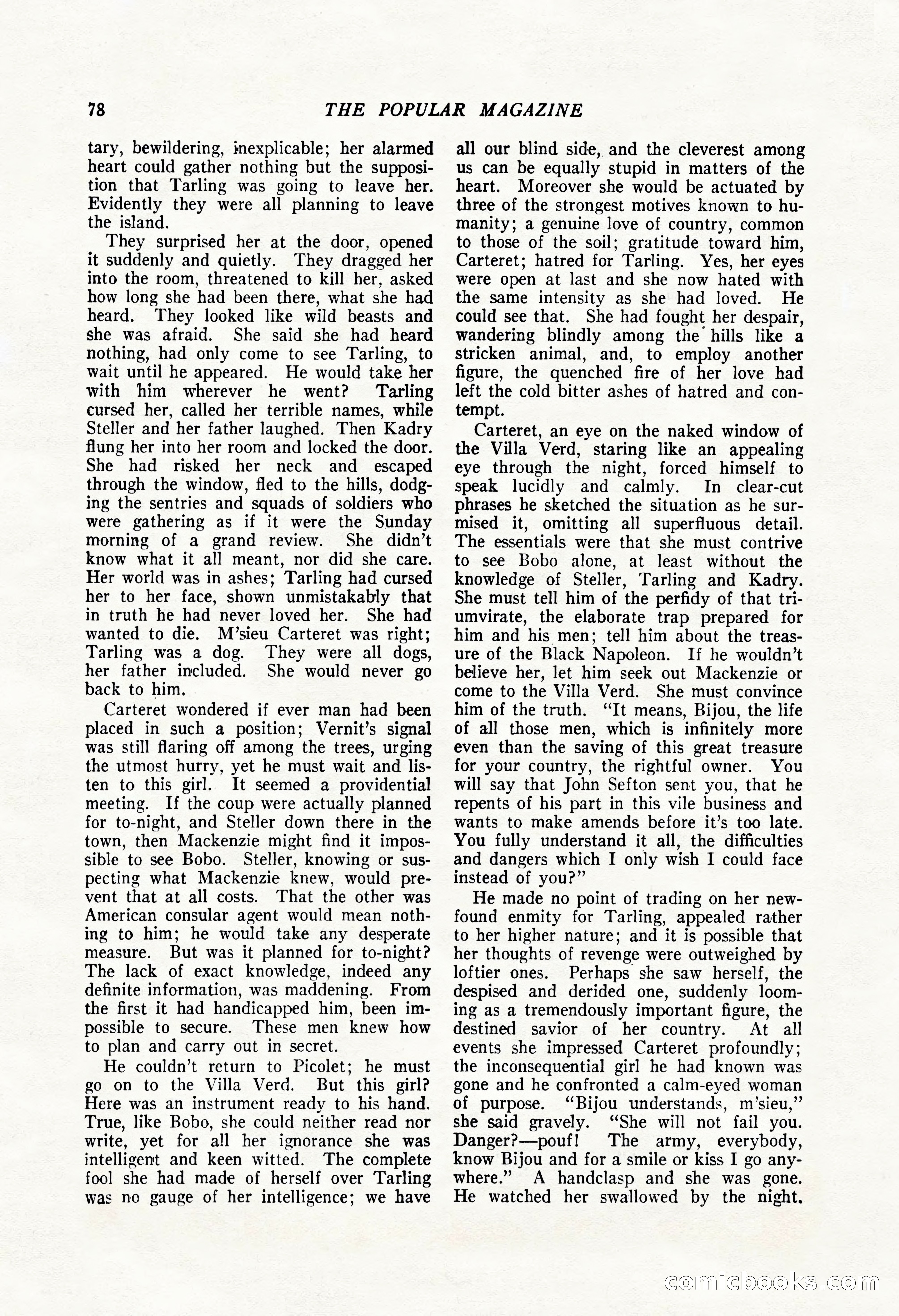 The Popular Magazine, August 7, 1924 — page 88 of 212