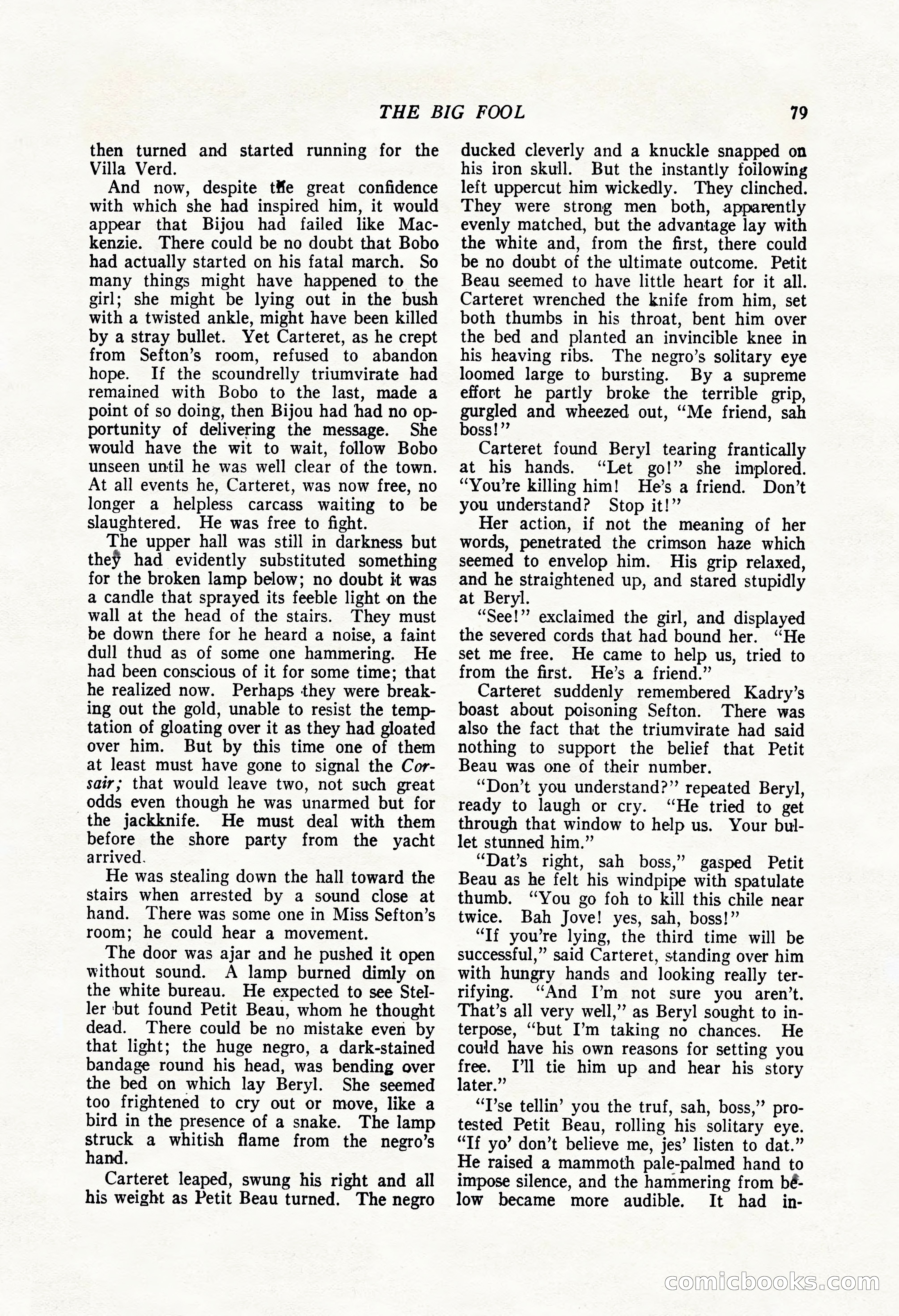 The Popular Magazine, August 7, 1924 — page 89 of 212