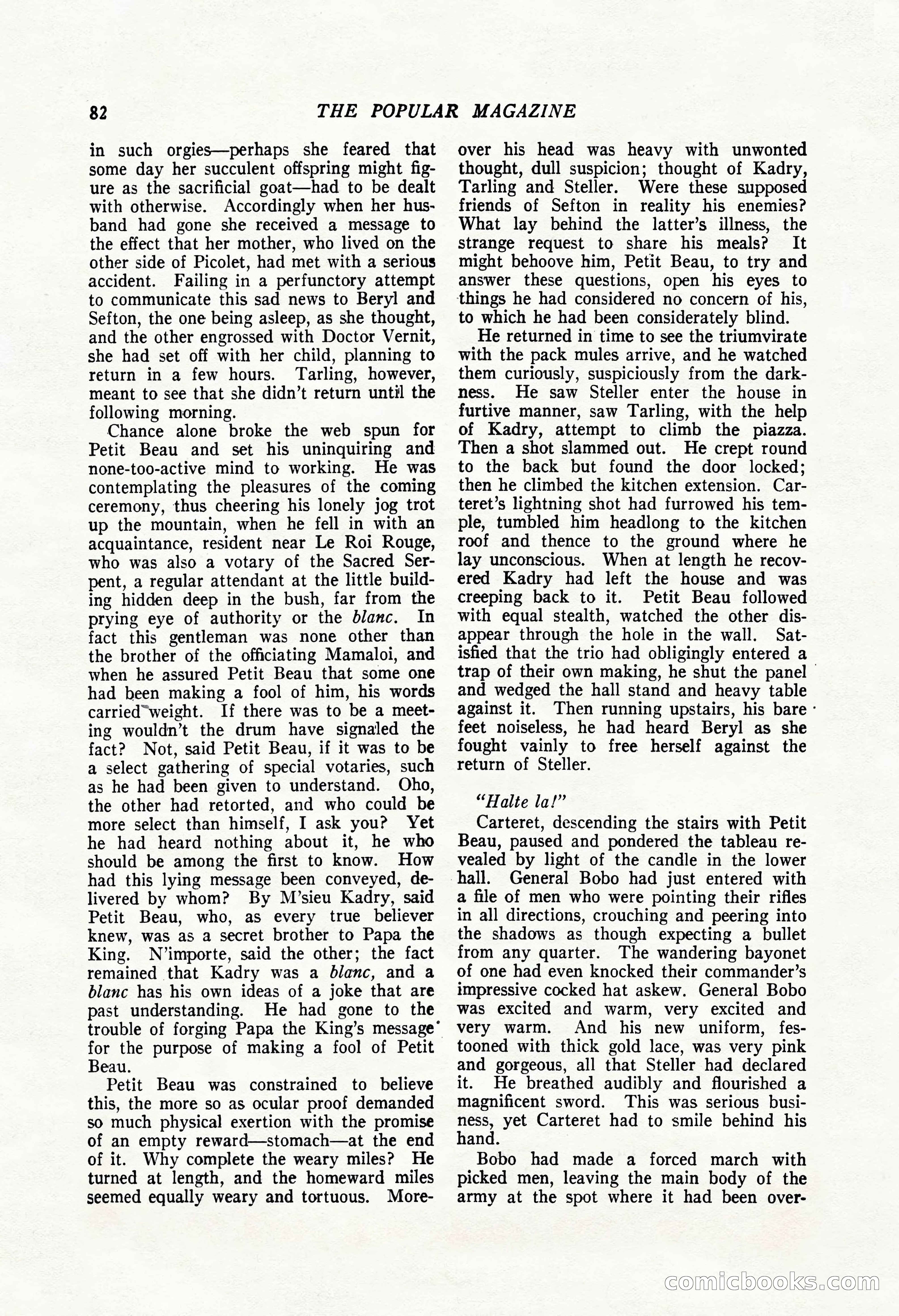 The Popular Magazine, August 7, 1924 — page 92 of 212