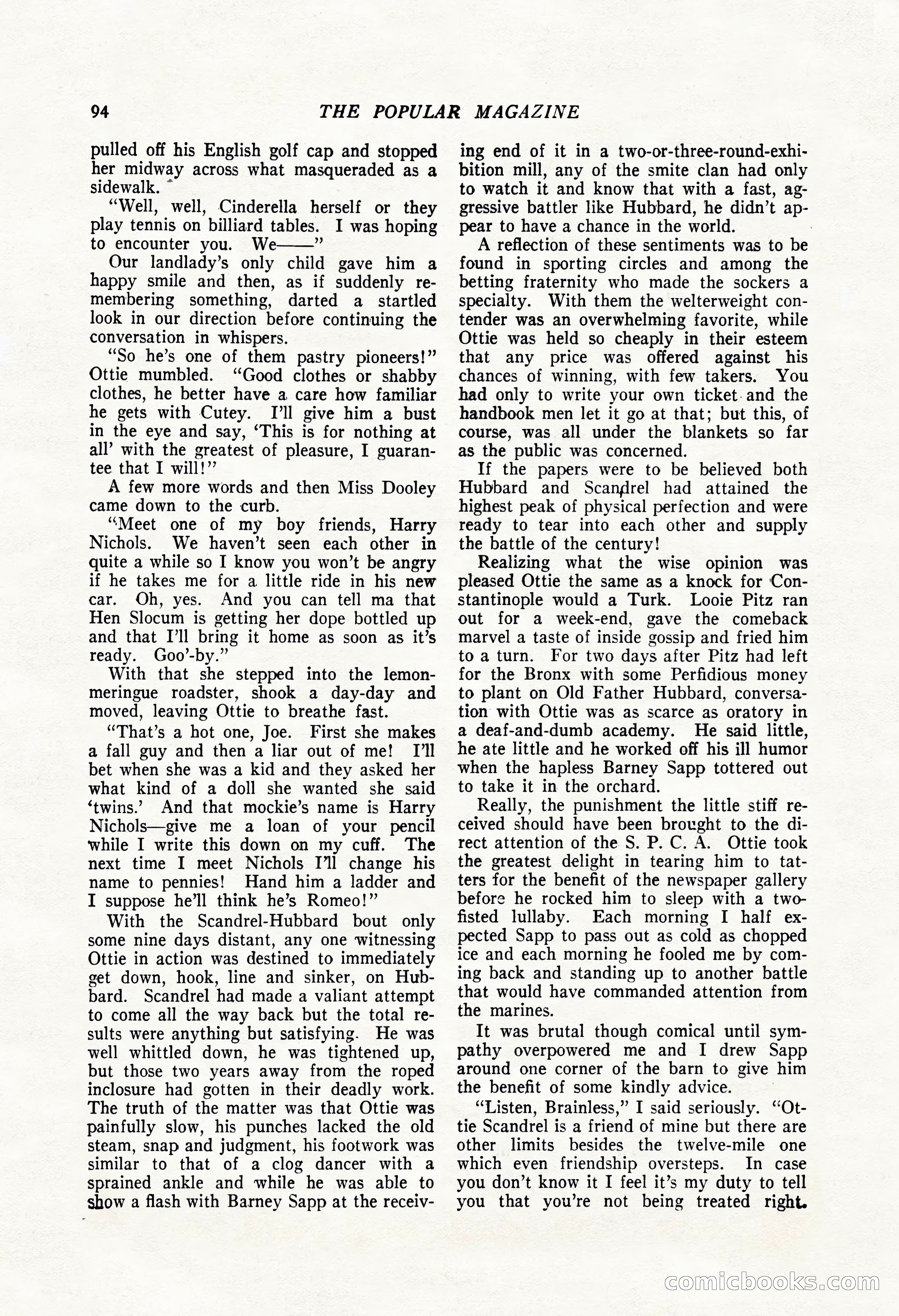 The Popular Magazine, August 7, 1924 — page 104 of 212