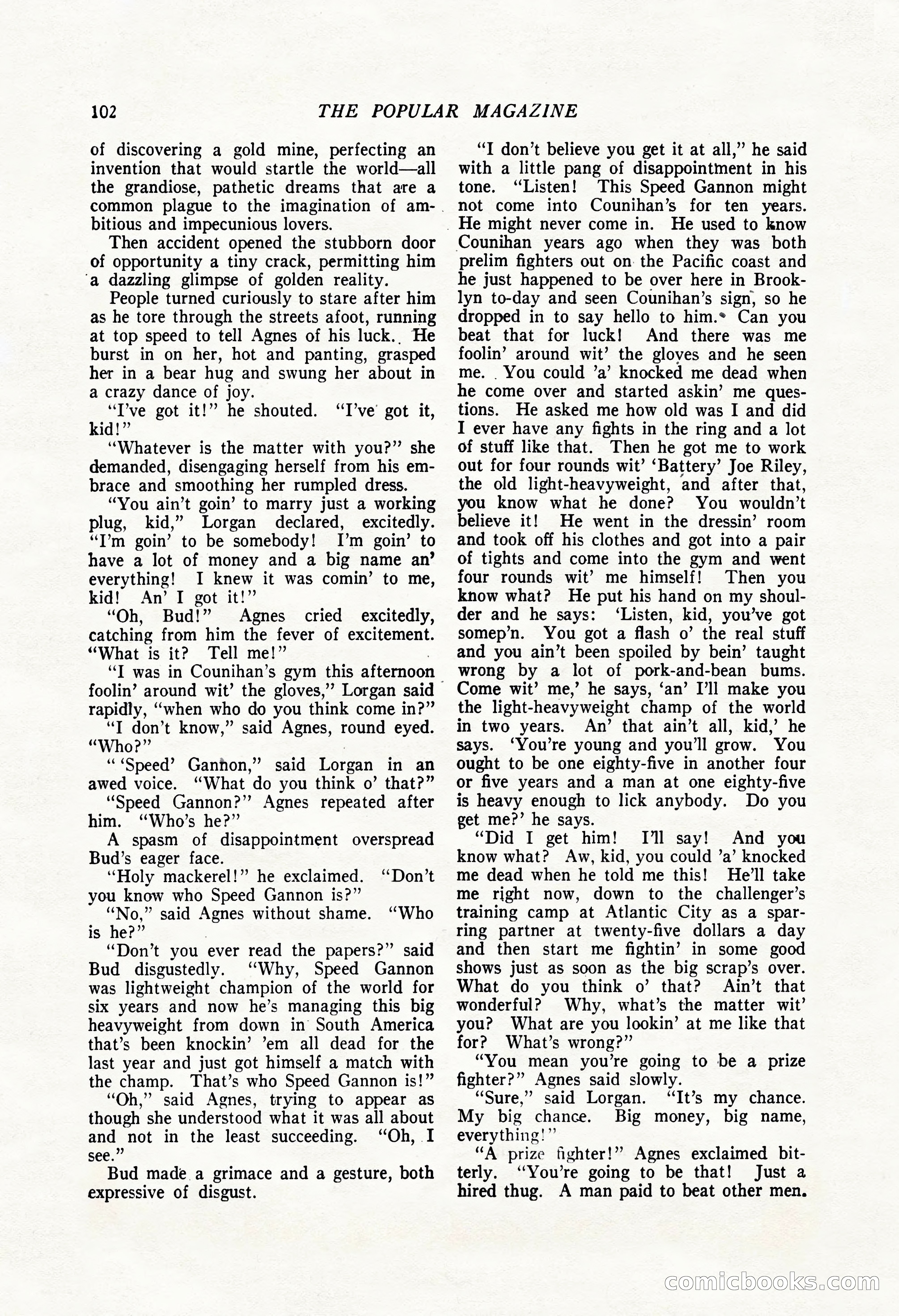 The Popular Magazine, August 7, 1924 — page 112 of 212
