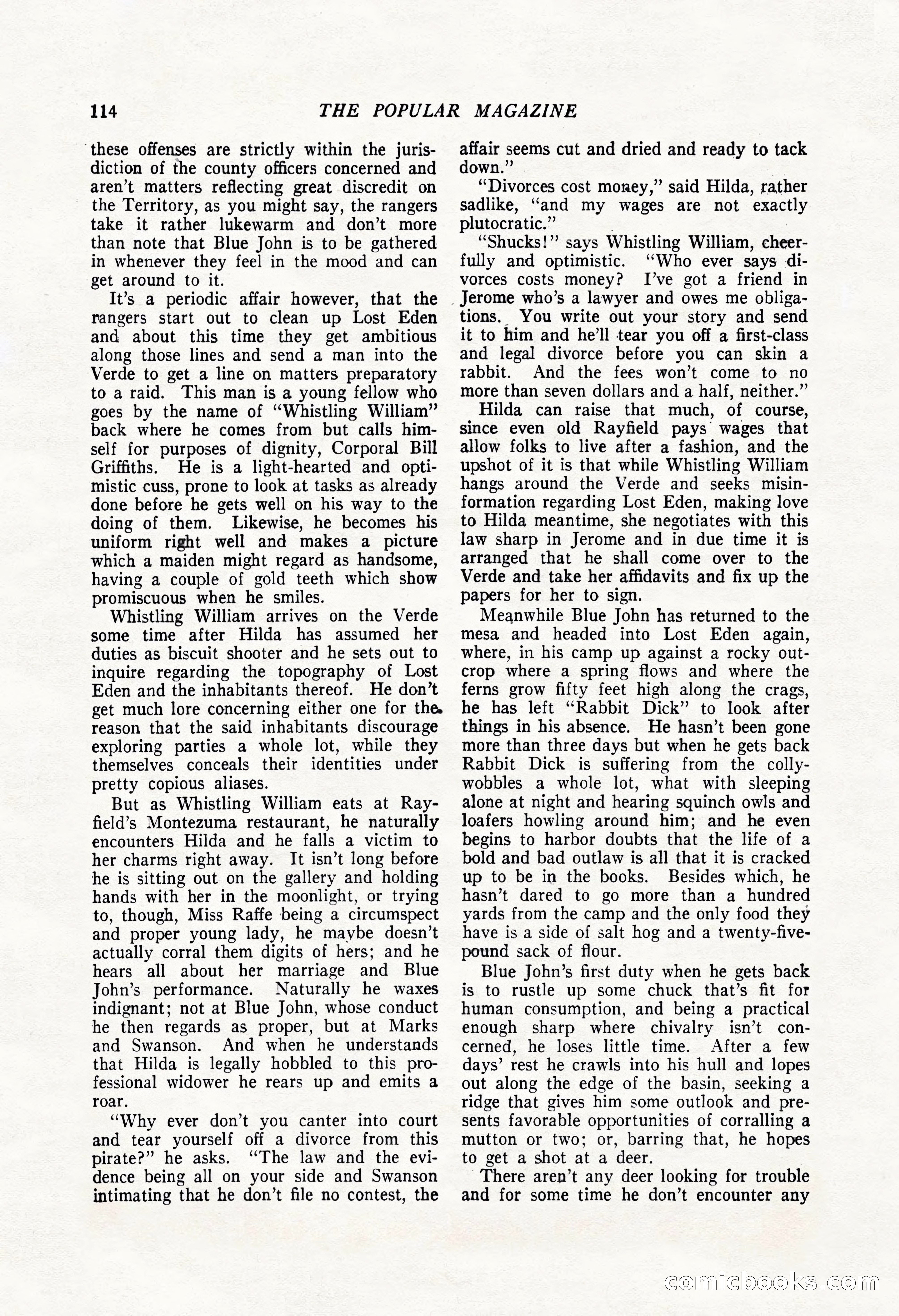 The Popular Magazine, August 7, 1924 — page 124 of 212