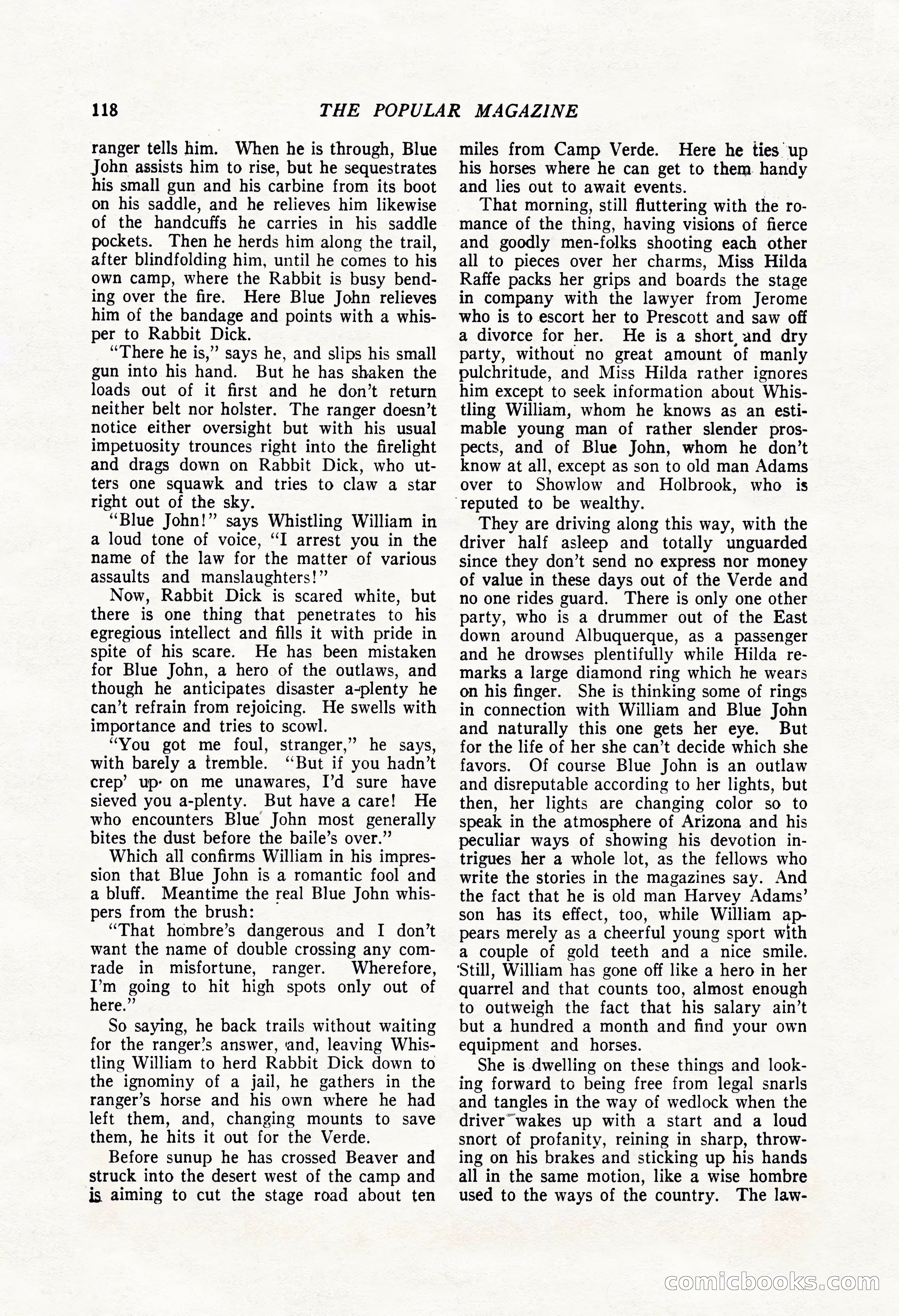 The Popular Magazine, August 7, 1924 — page 128 of 212