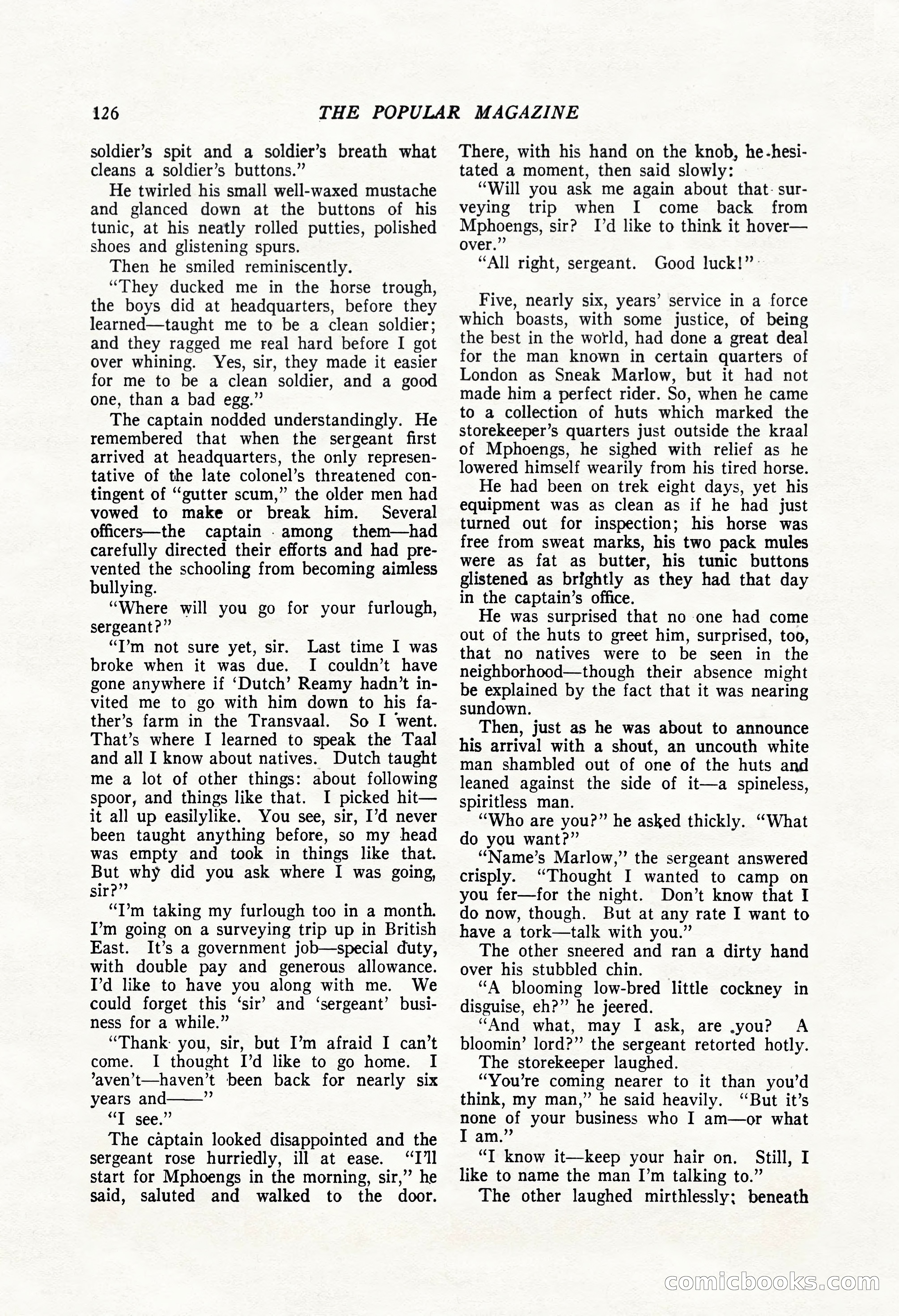 The Popular Magazine, August 7, 1924 — page 136 of 212