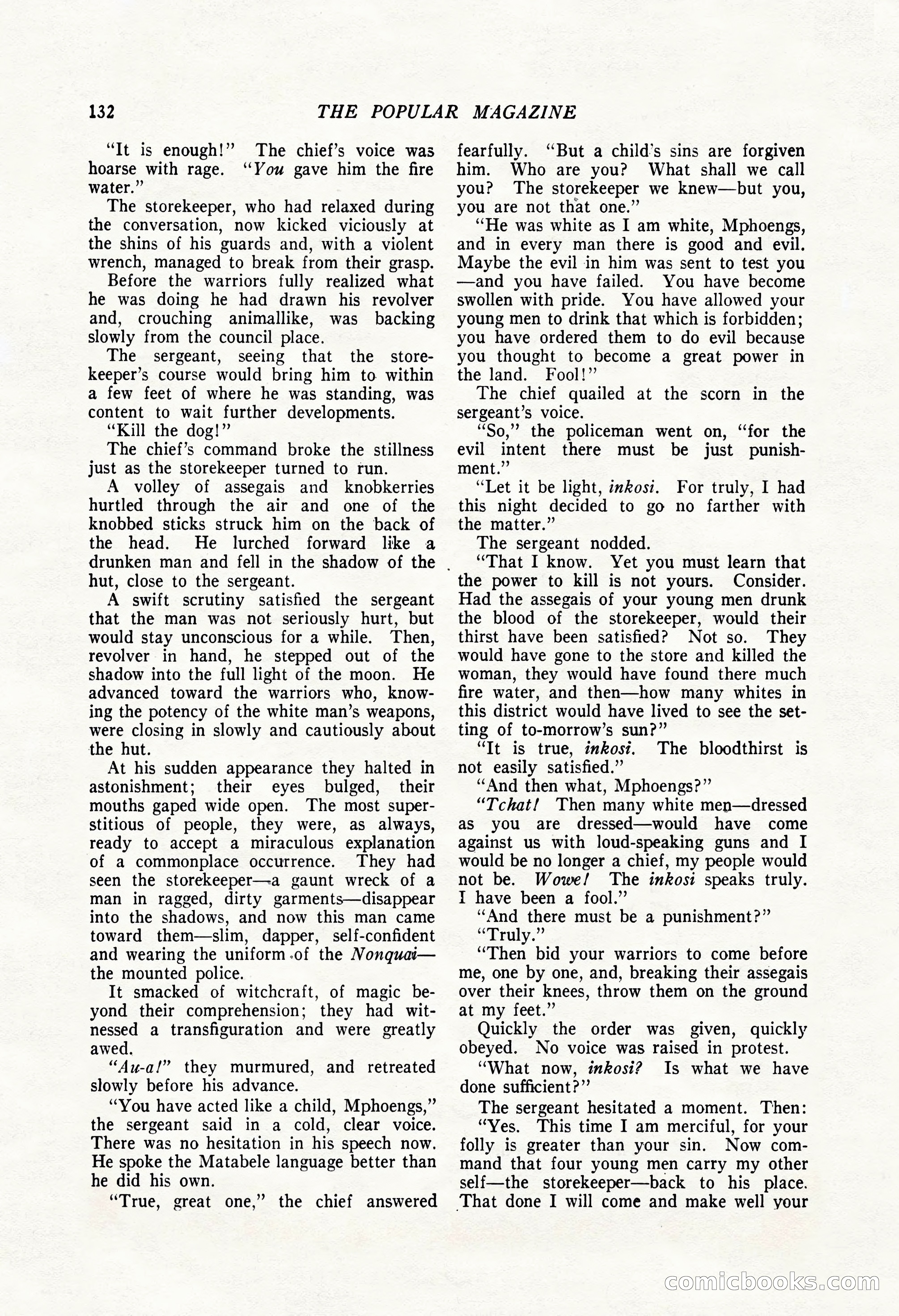 The Popular Magazine, August 7, 1924 — page 142 of 212