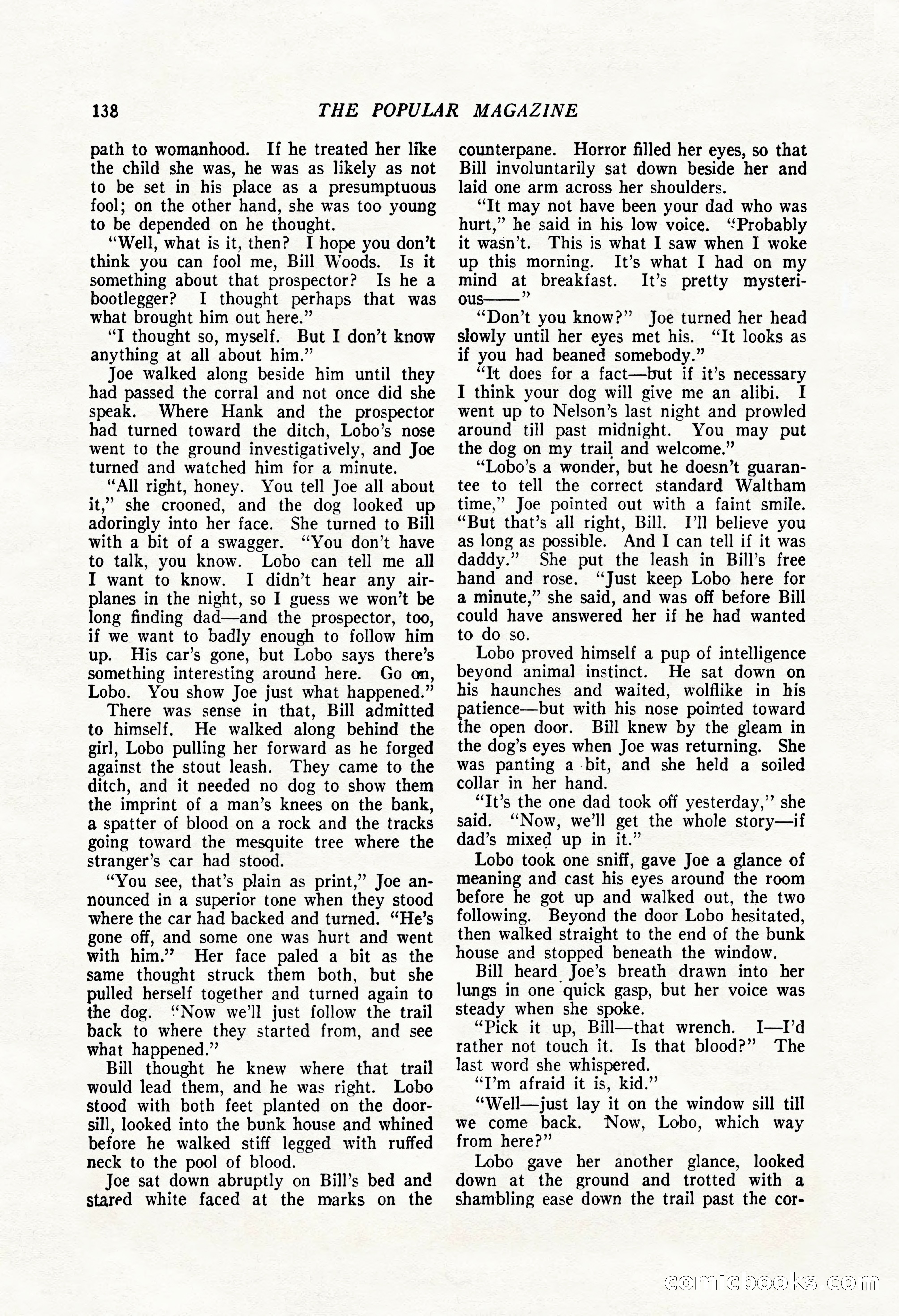 The Popular Magazine, August 7, 1924 — page 148 of 212