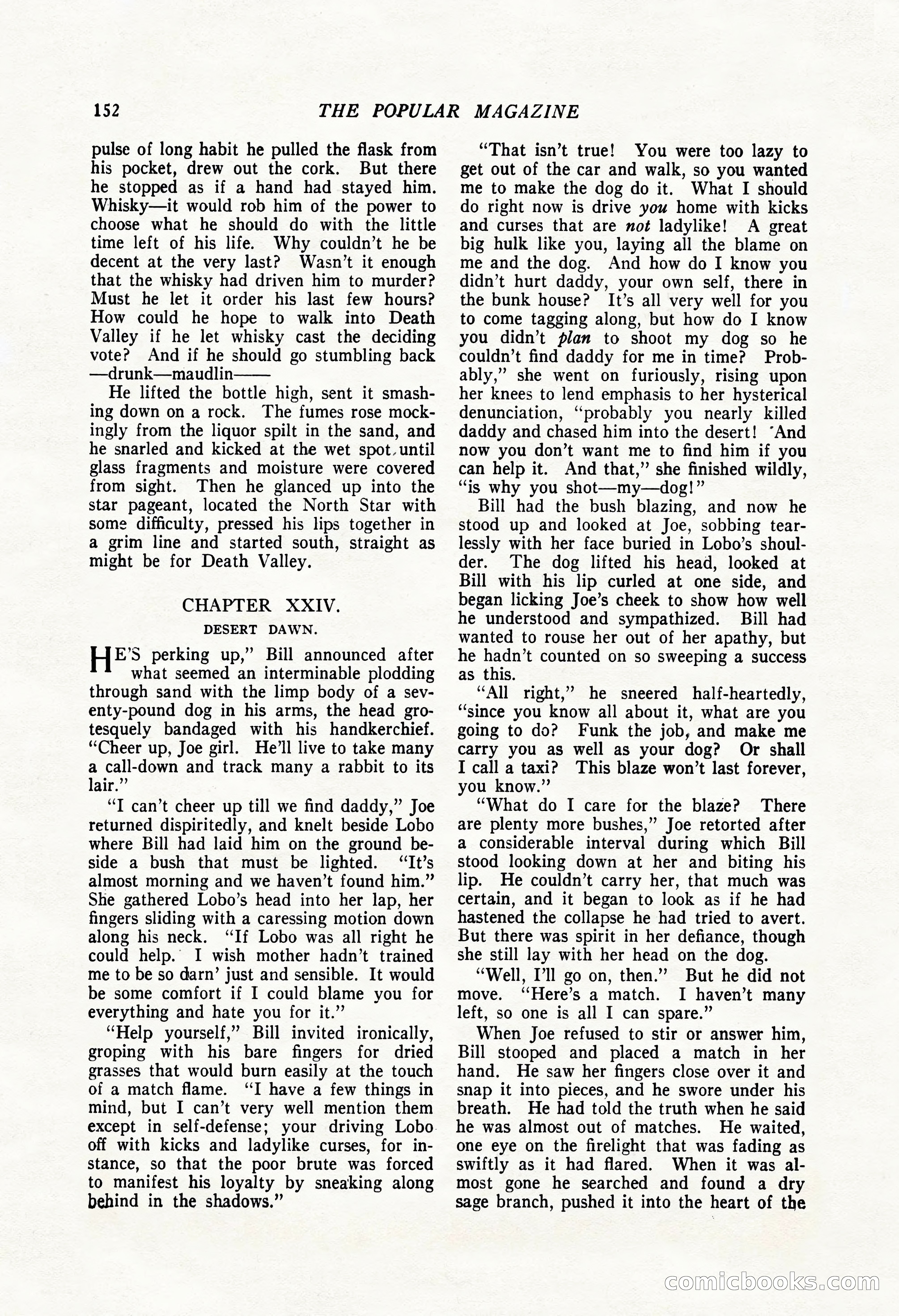 The Popular Magazine, August 7, 1924 — page 162 of 212