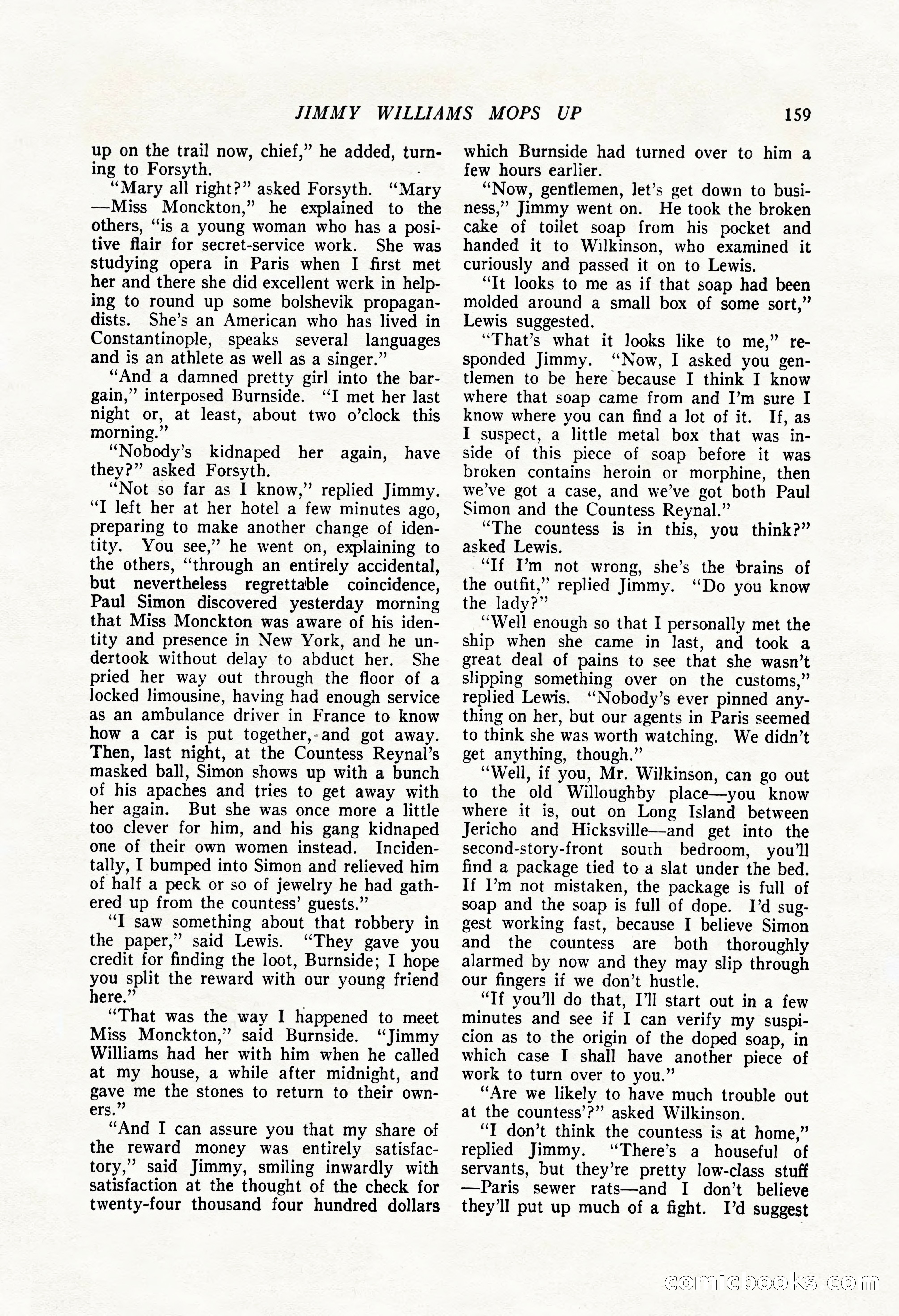 The Popular Magazine, August 7, 1924 — page 169 of 212