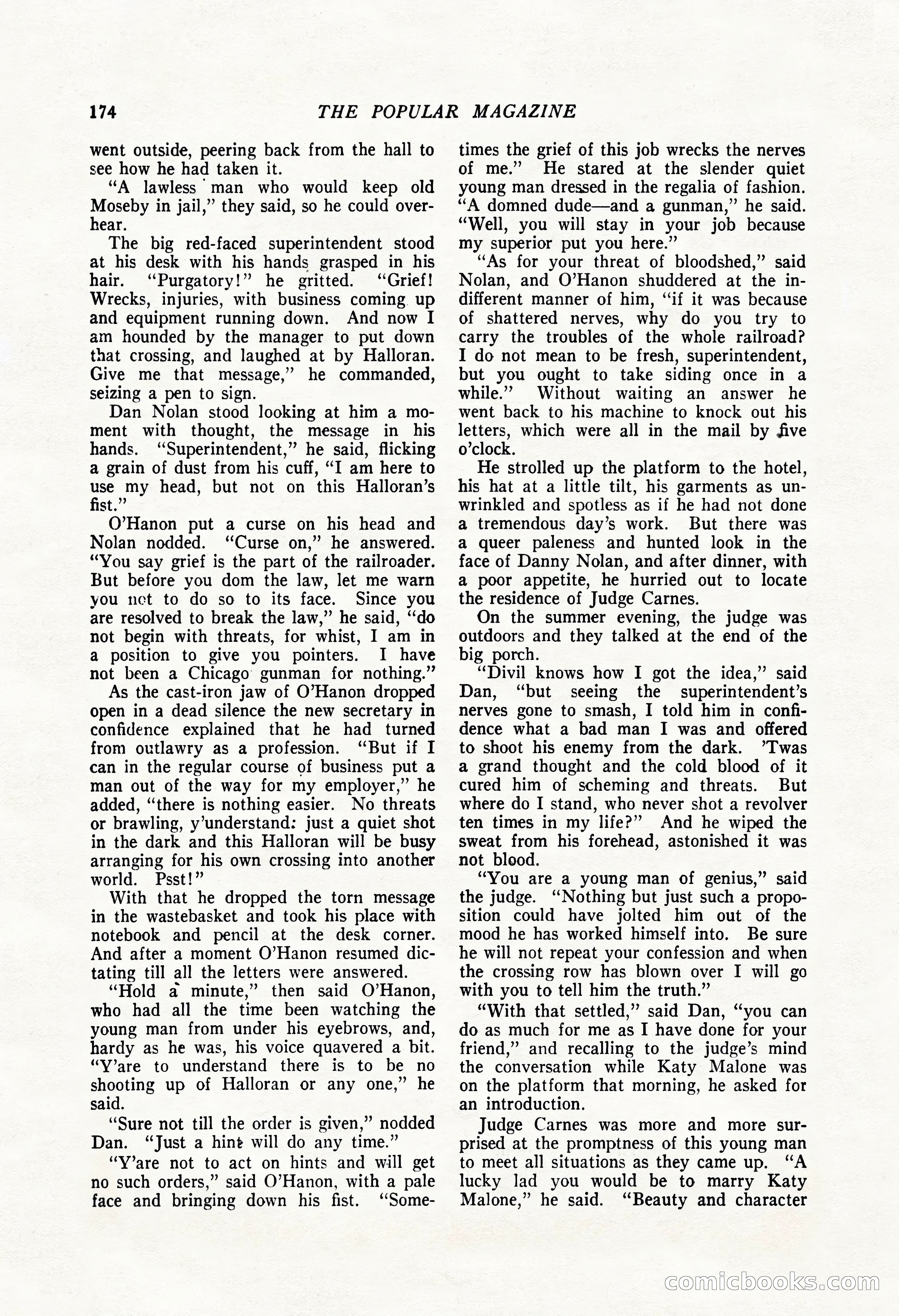 The Popular Magazine, August 7, 1924 — page 184 of 212