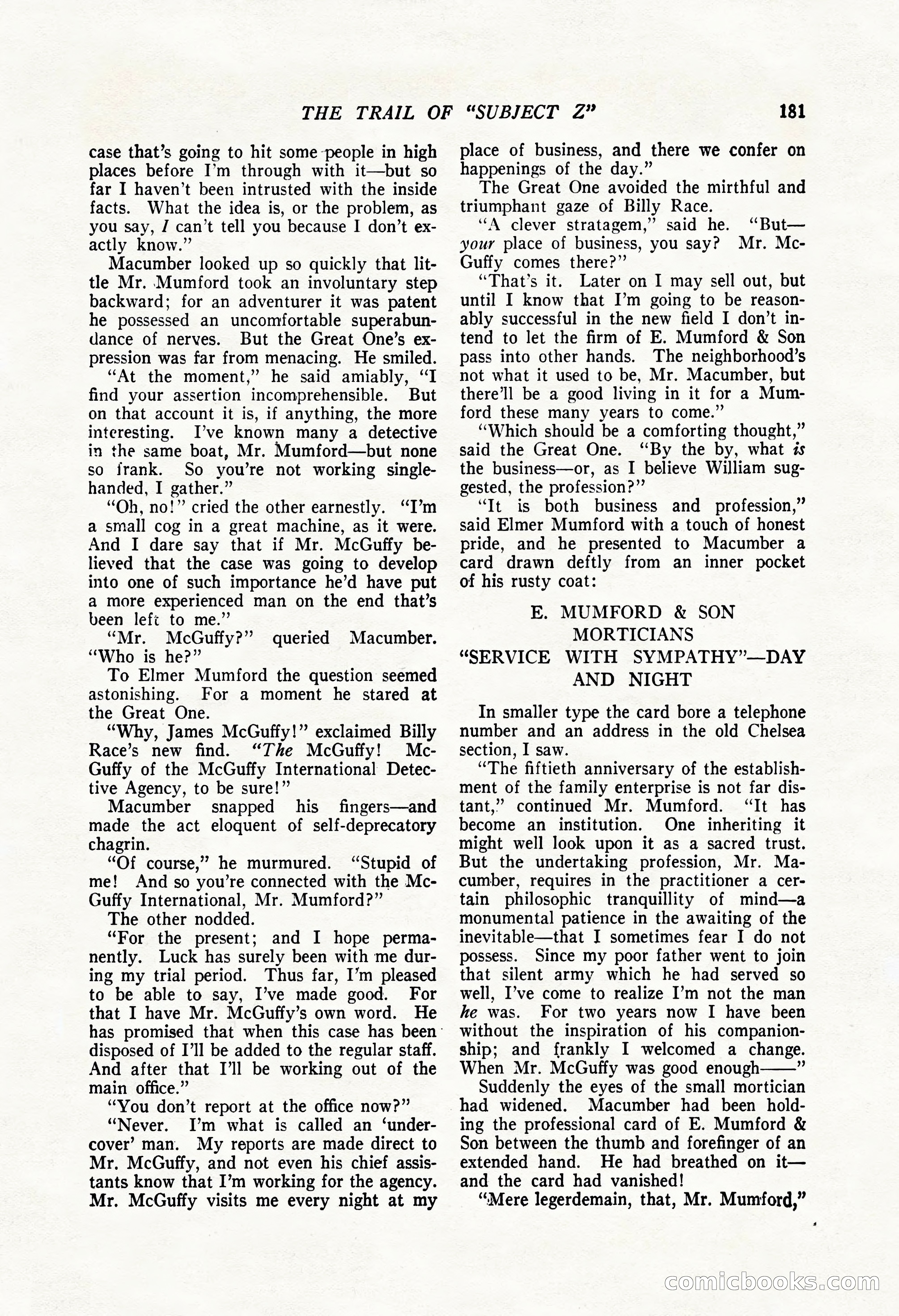 The Popular Magazine, August 7, 1924 — page 191 of 212
