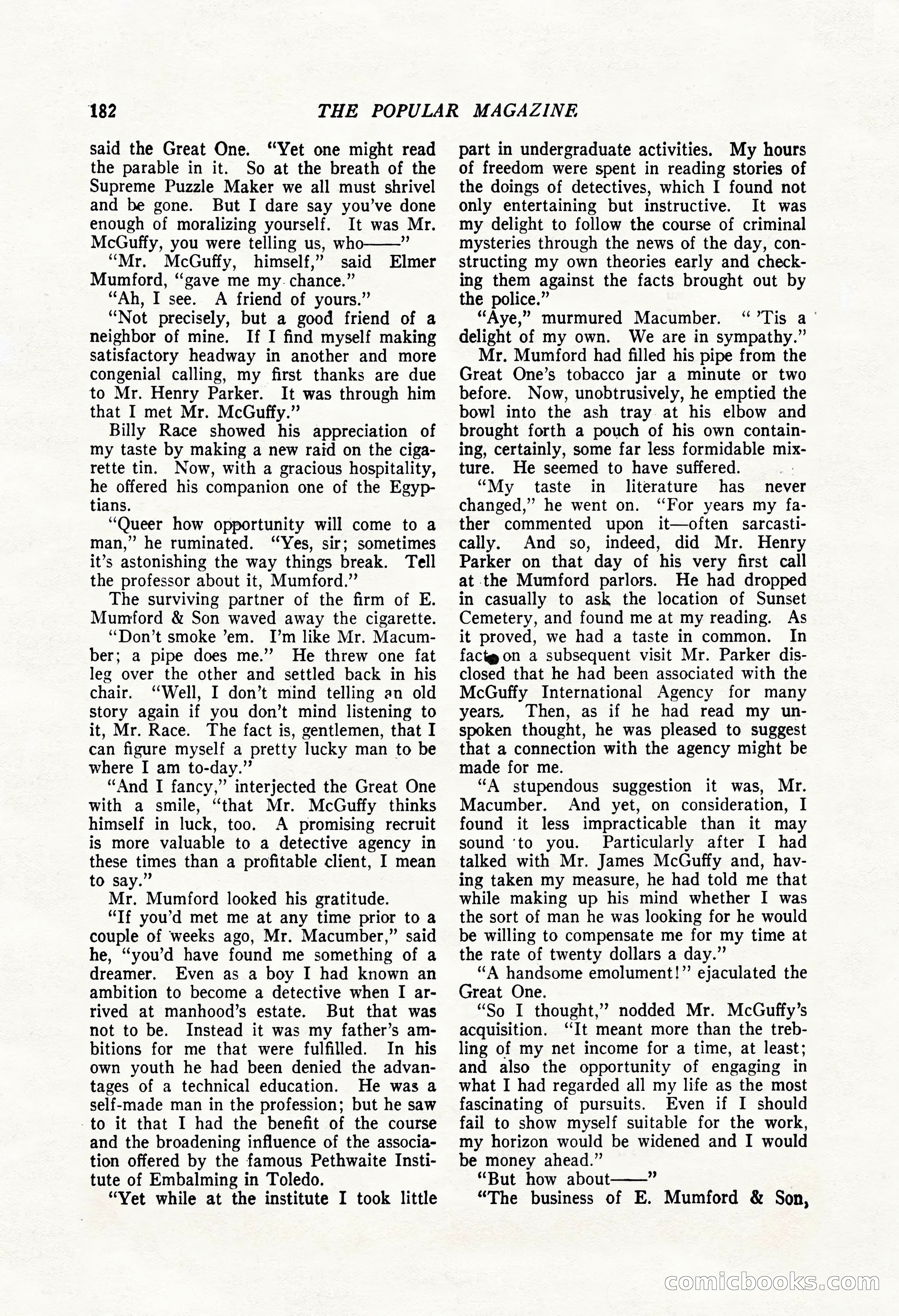 The Popular Magazine, August 7, 1924 — page 192 of 212