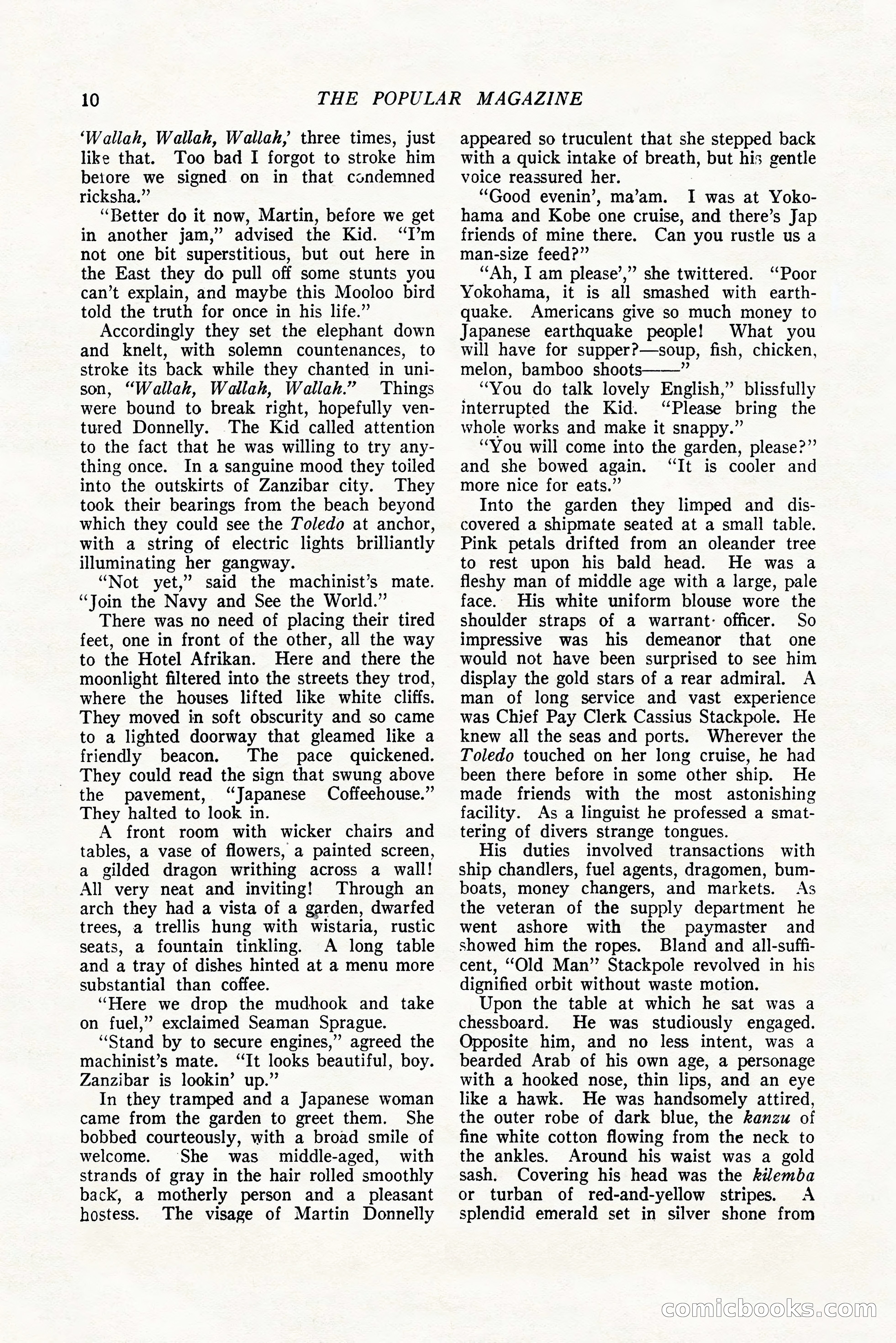 The Popular Magazine, October 20, 1924 — page 12 of 196