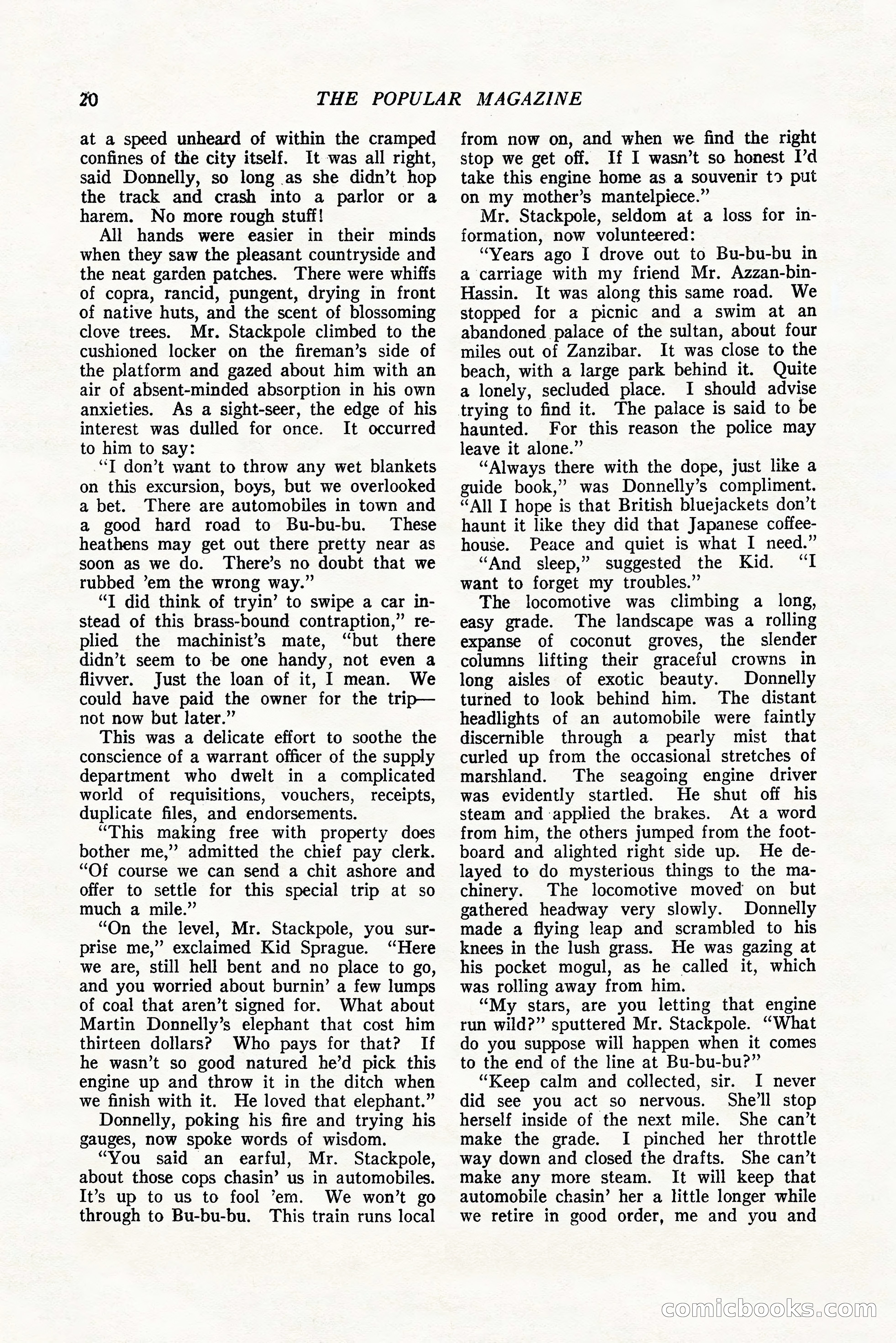 The Popular Magazine, October 20, 1924 — page 22 of 196