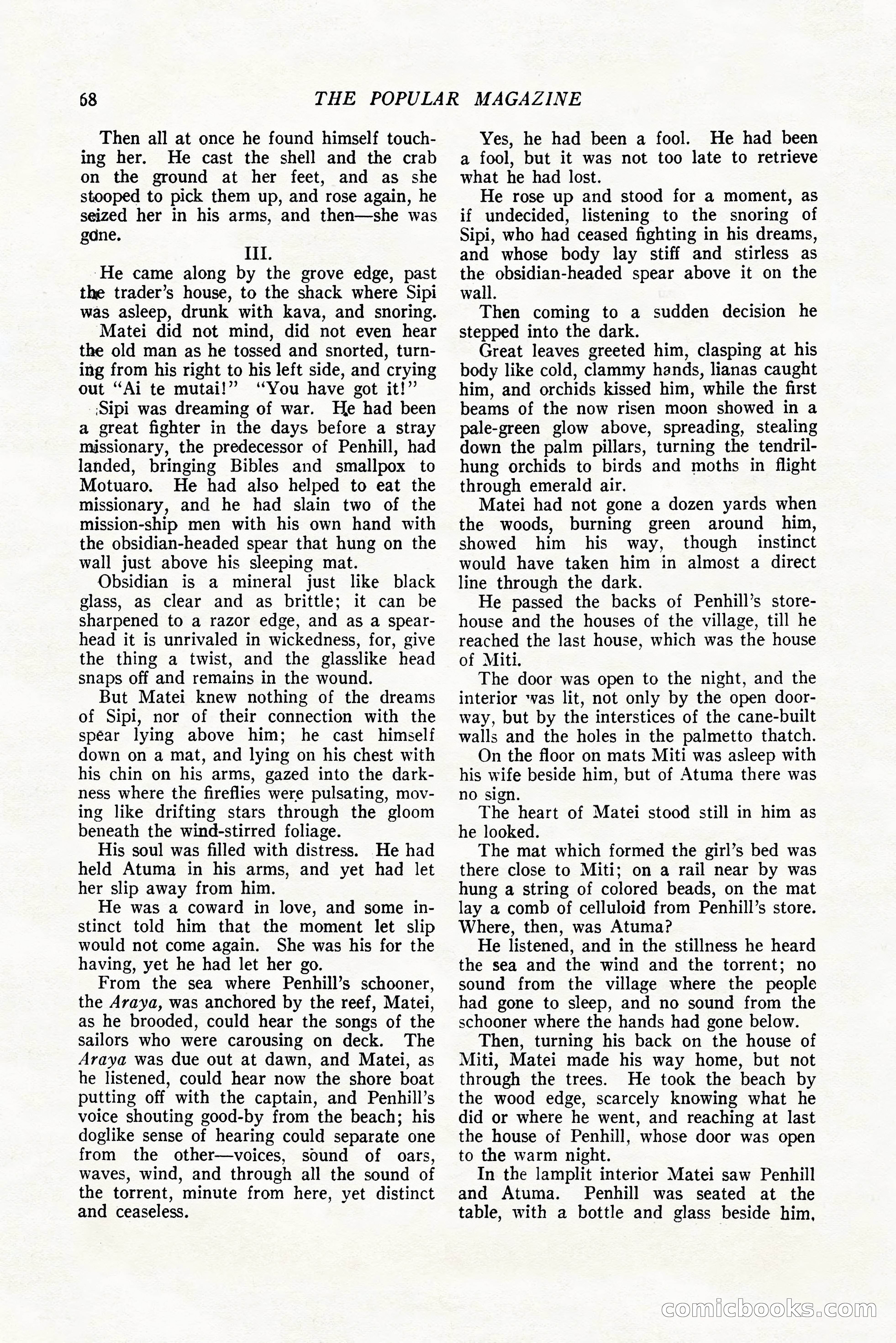The Popular Magazine, October 20, 1924 — page 70 of 196