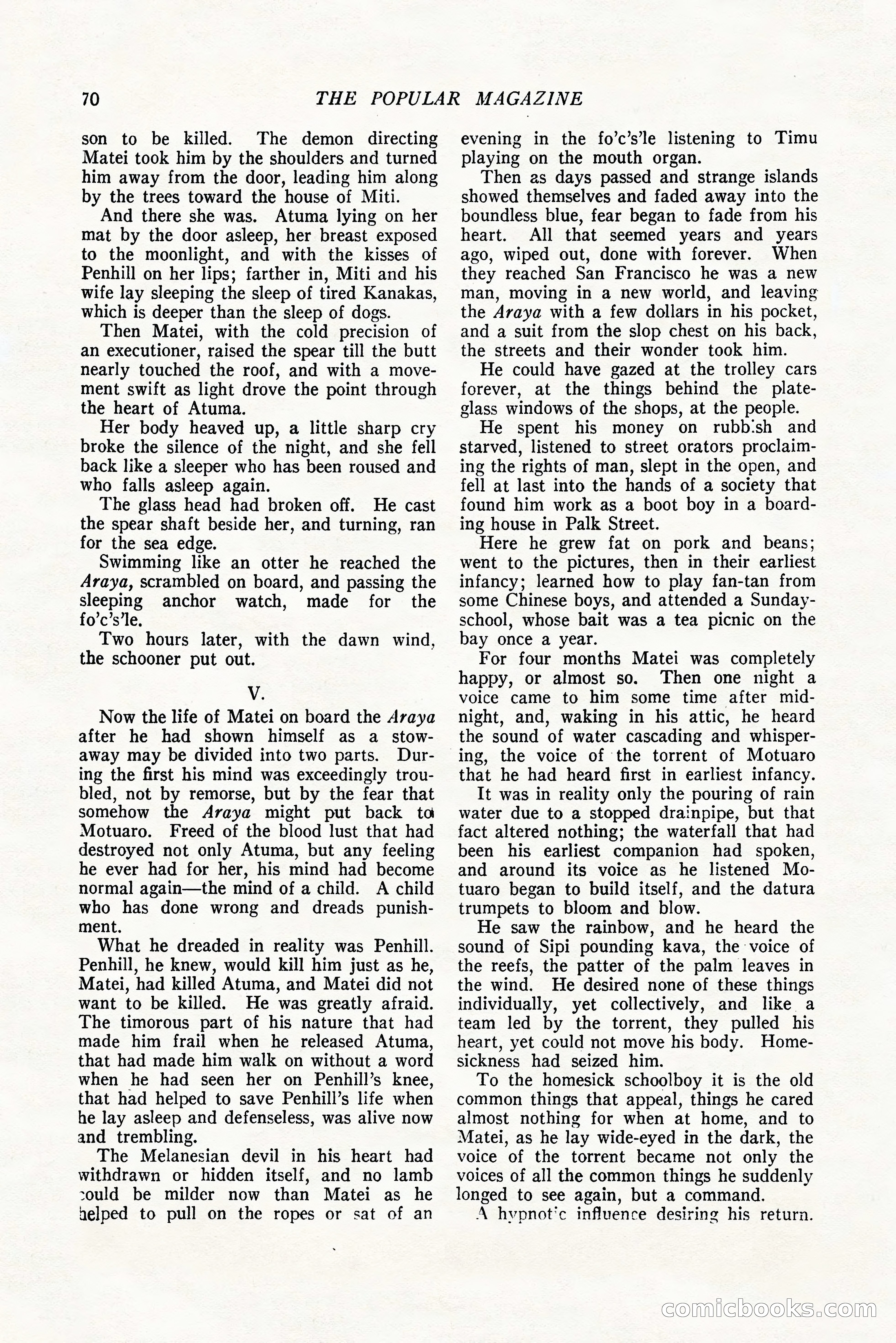 The Popular Magazine, October 20, 1924 — page 72 of 196