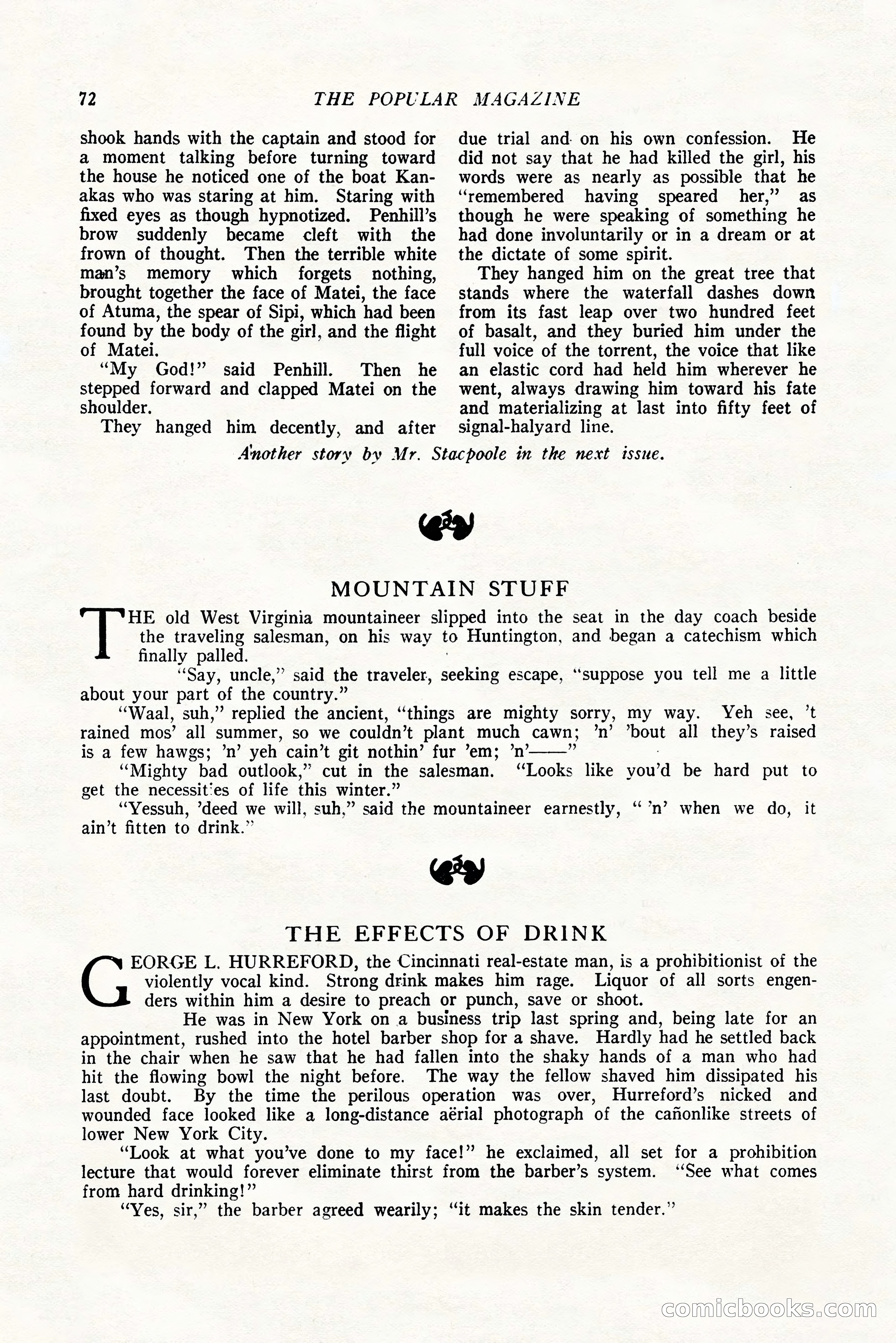 The Popular Magazine, October 20, 1924 — page 74 of 196